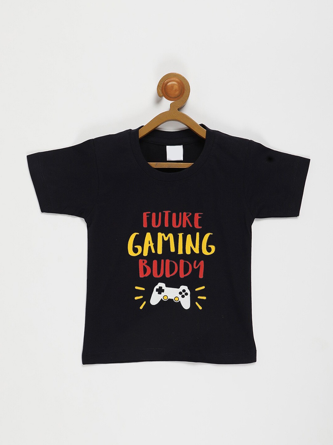 

V2 Value & Variety Boys Navy Blue Typography Printed T-shirt