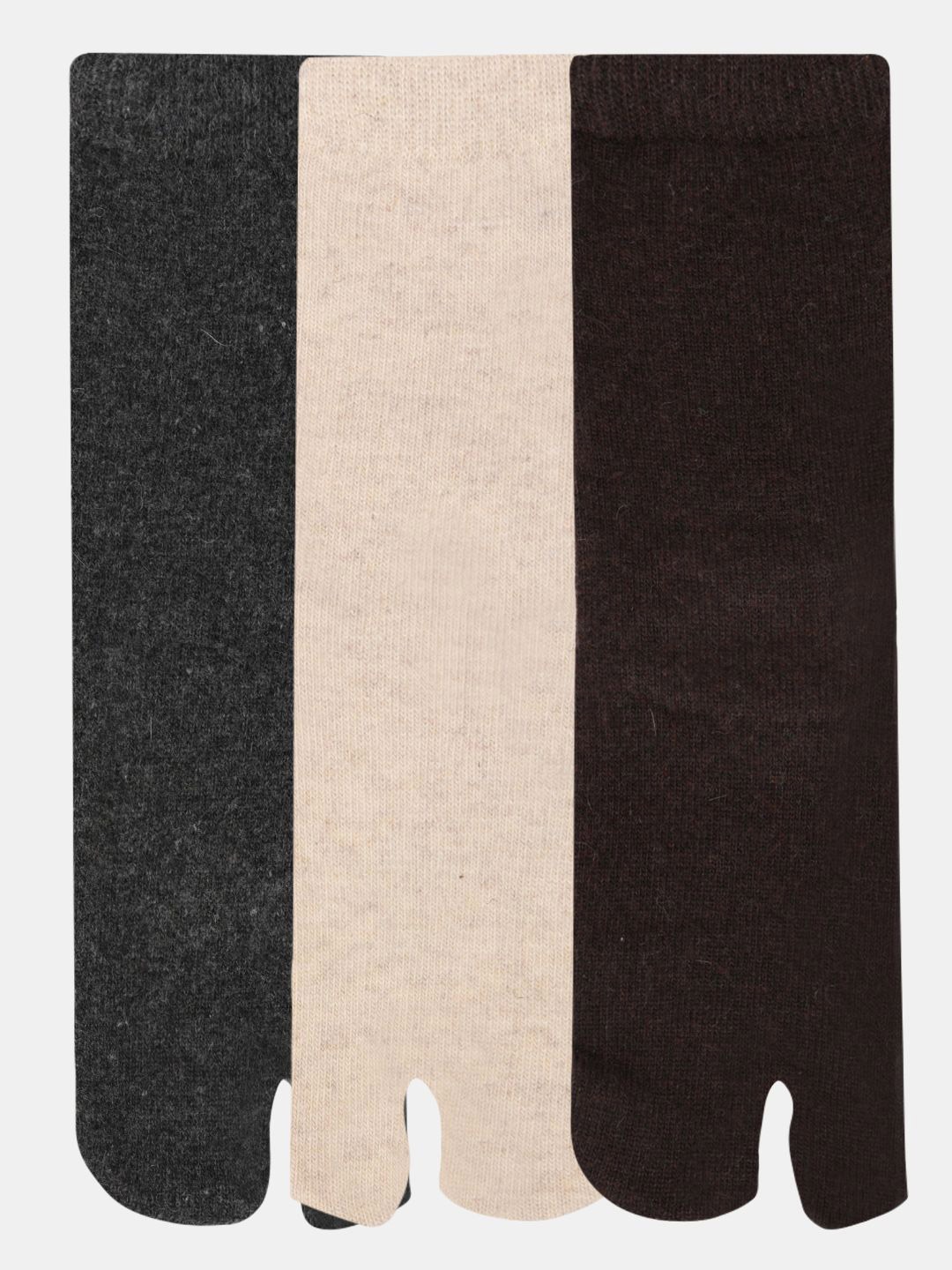 

NEXT2SKIN Women Pack of 3 Solid Calf-Length Socks, Assorted