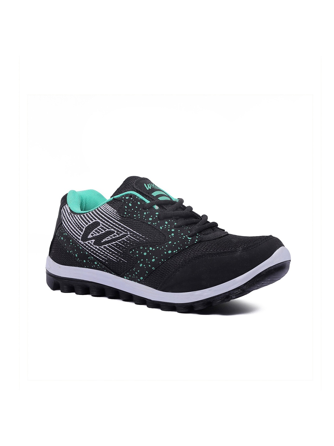 

ASIAN Women Black Mesh Running Shoes