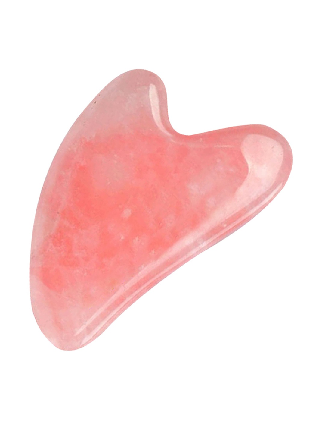 

LOVE EARTH Rose Quartz Gua Sha Face Shaping Tool 100gm, Pink