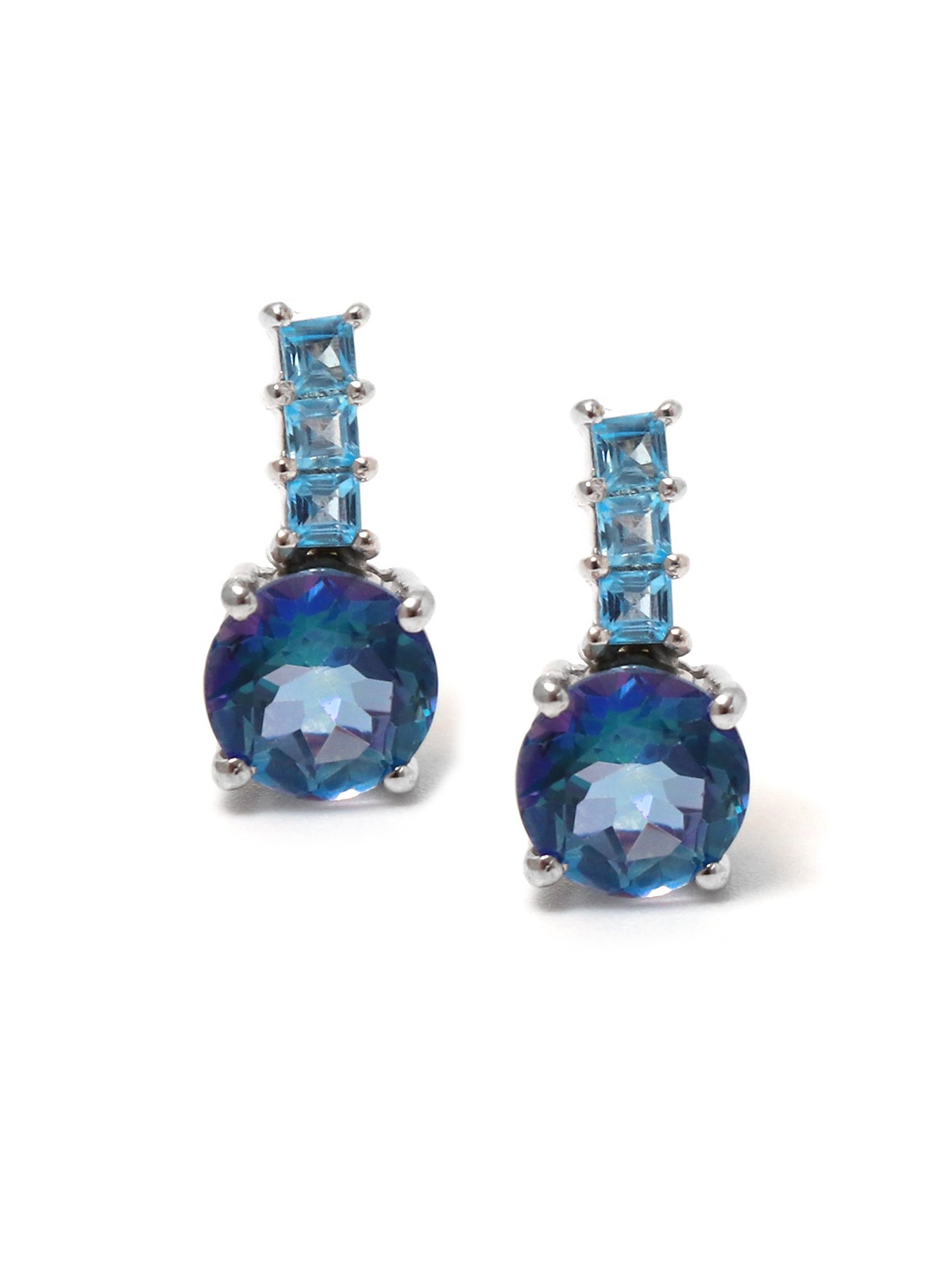 

HIFLYER JEWELS Blue Contemporary Drop Earrings