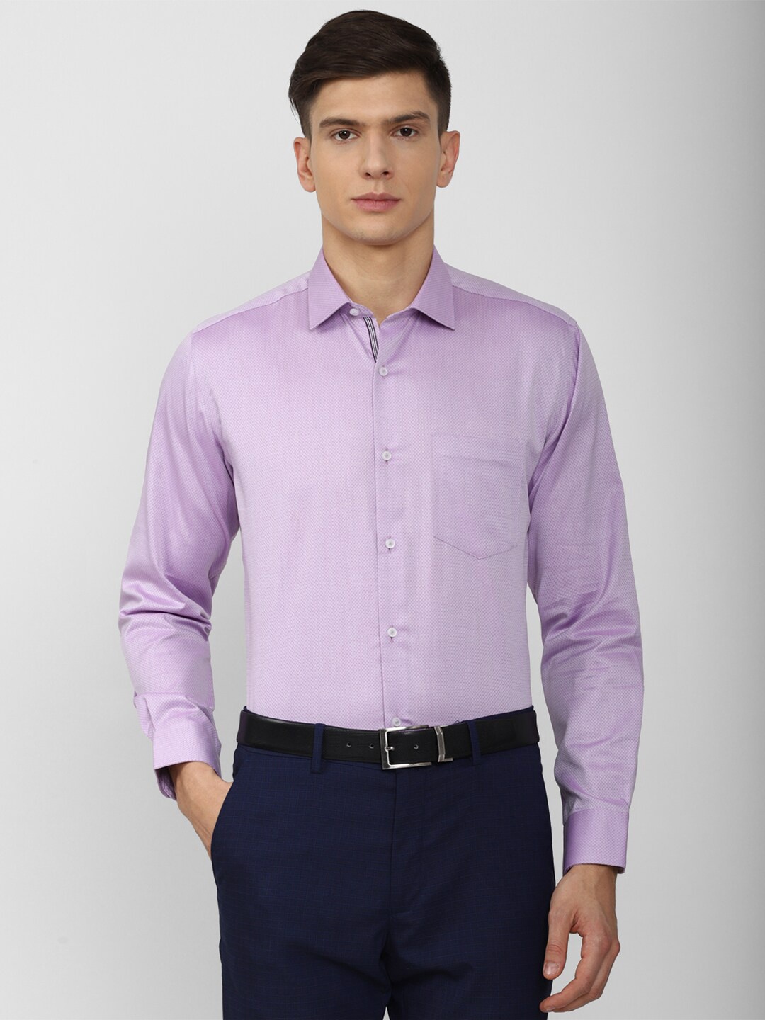 

Van Heusen Men Purple Formal Shirt