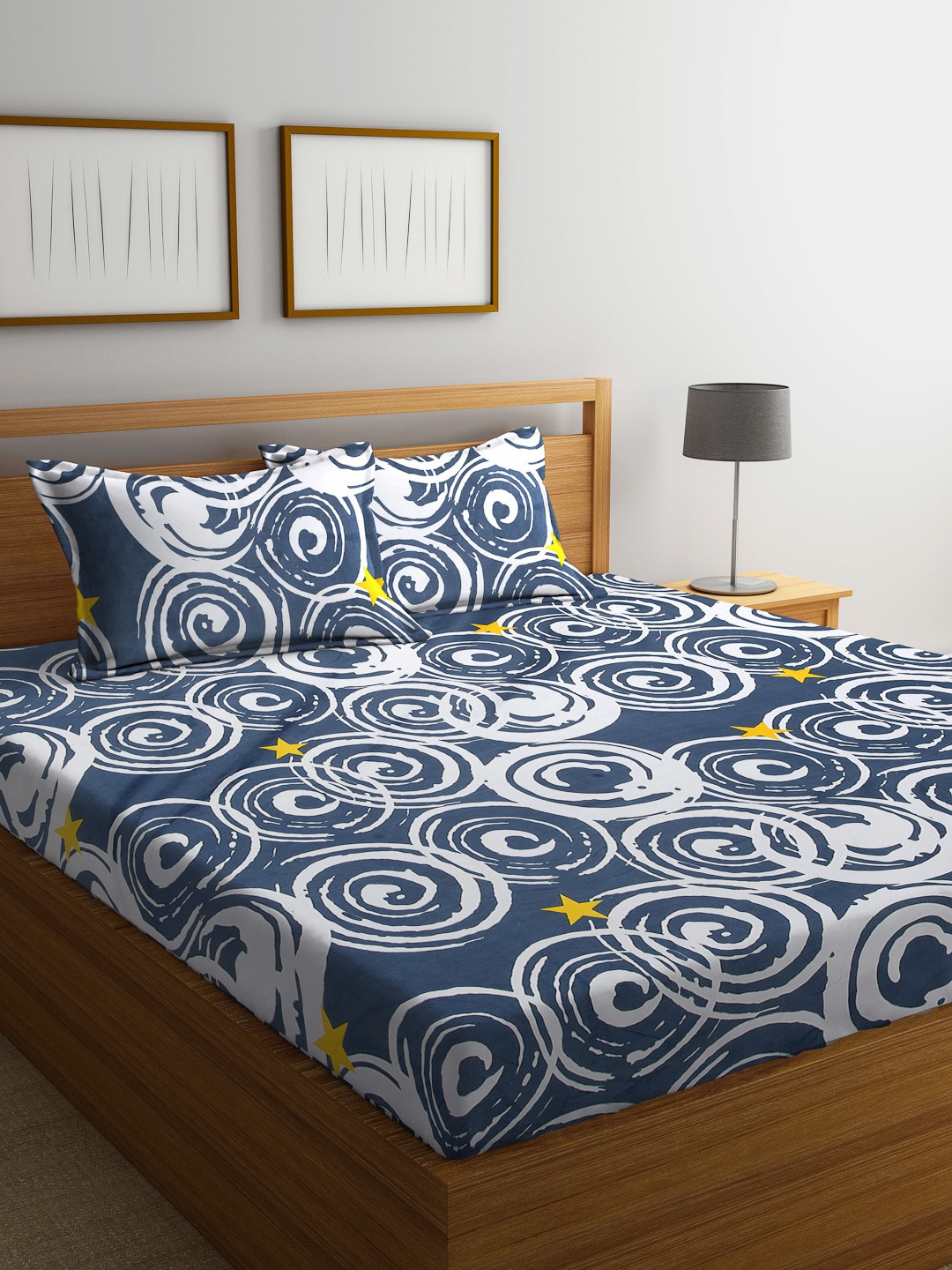

Arrabi Unisex Grey Bedsheets