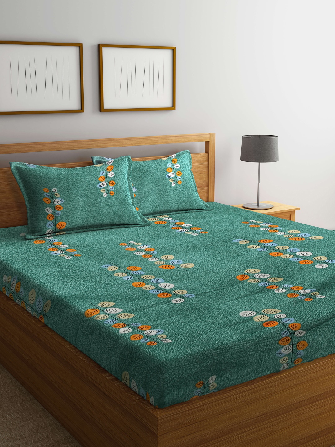 

Arrabi Unisex Green Bedsheets