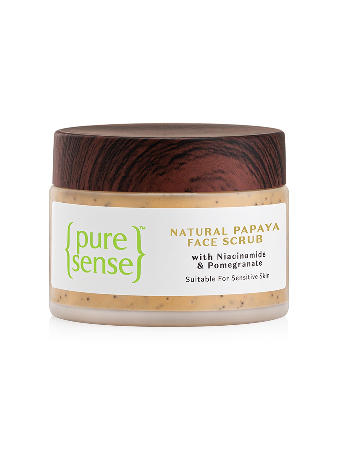 

Pure Sense Papaya Face Scrub for a Clear Even tone Radiant & Glowing Skin - 50g, Beige