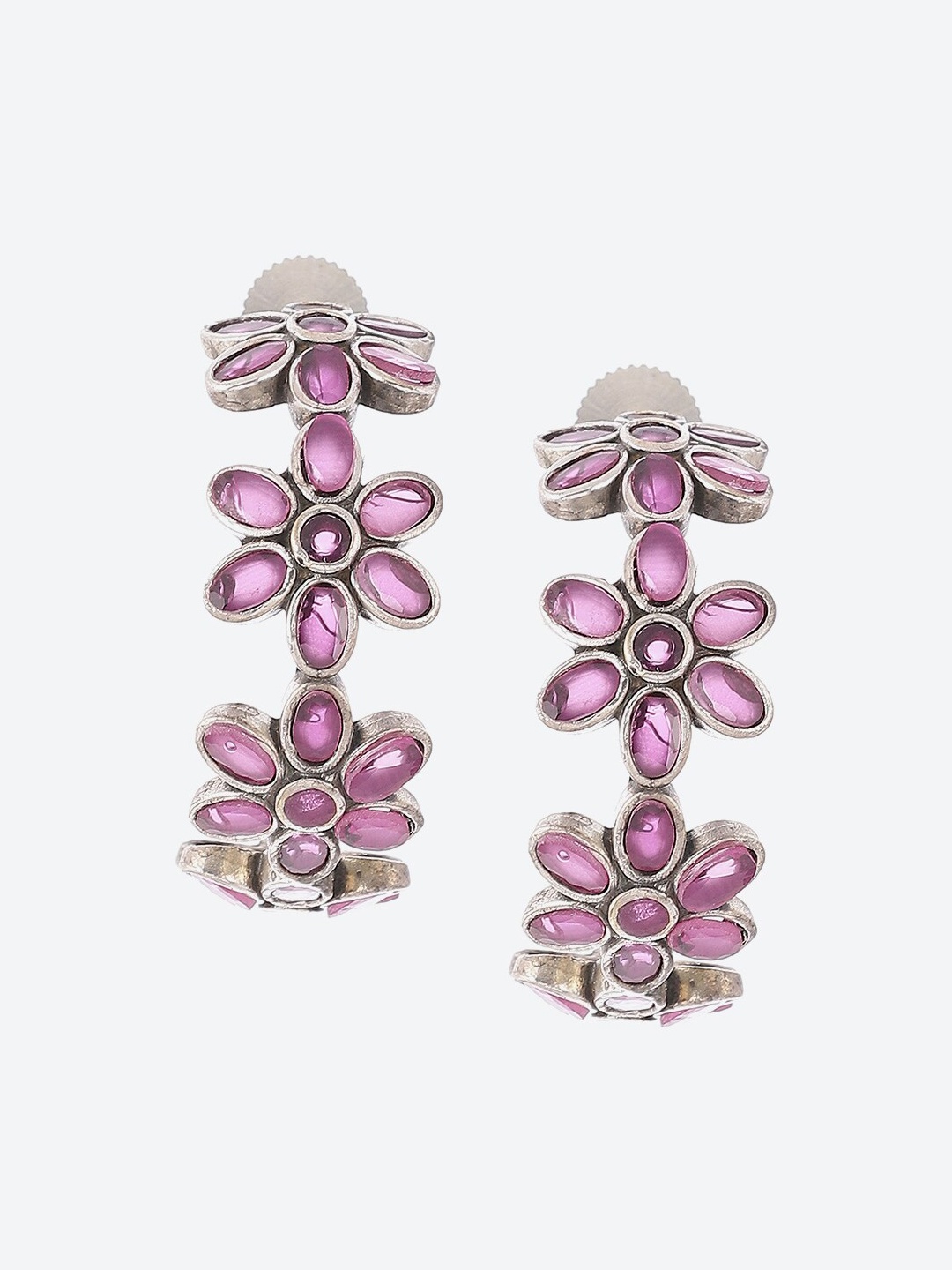 

Biba Pink Contemporary Drop Earrings