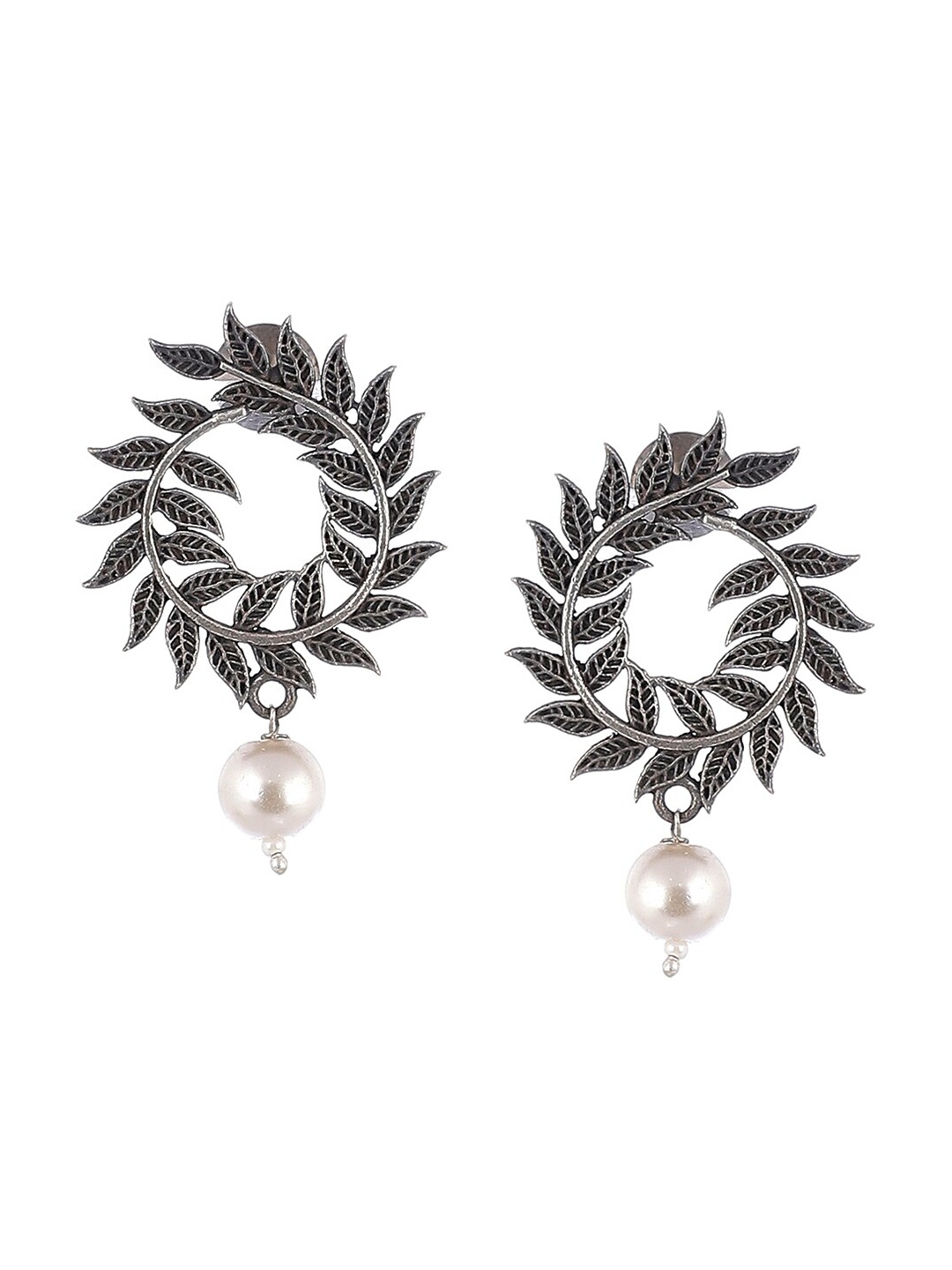 

Biba Copper-Toned Contemporary Drop Earrings
