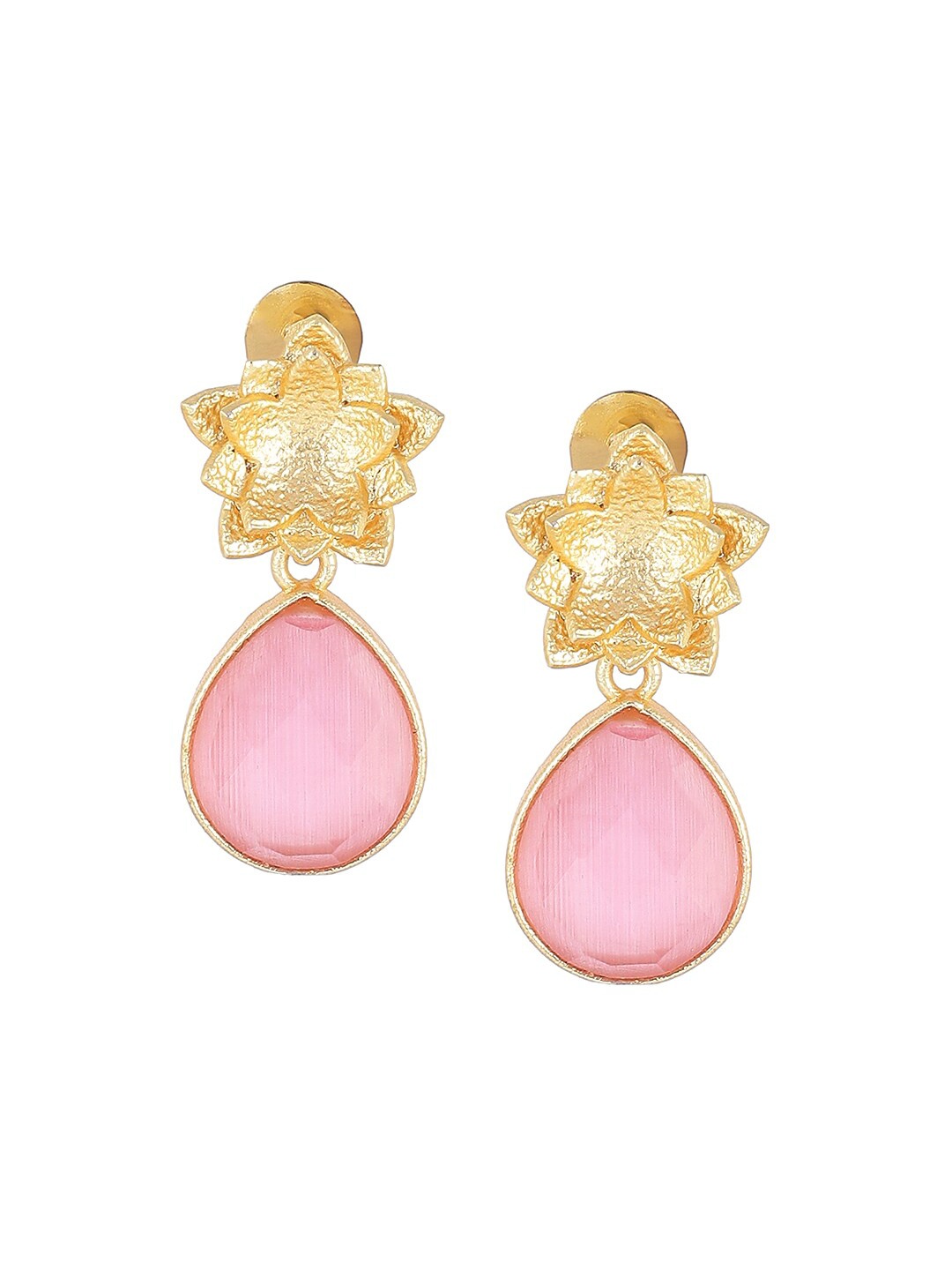 

Biba Pink Contemporary Drop Earrings