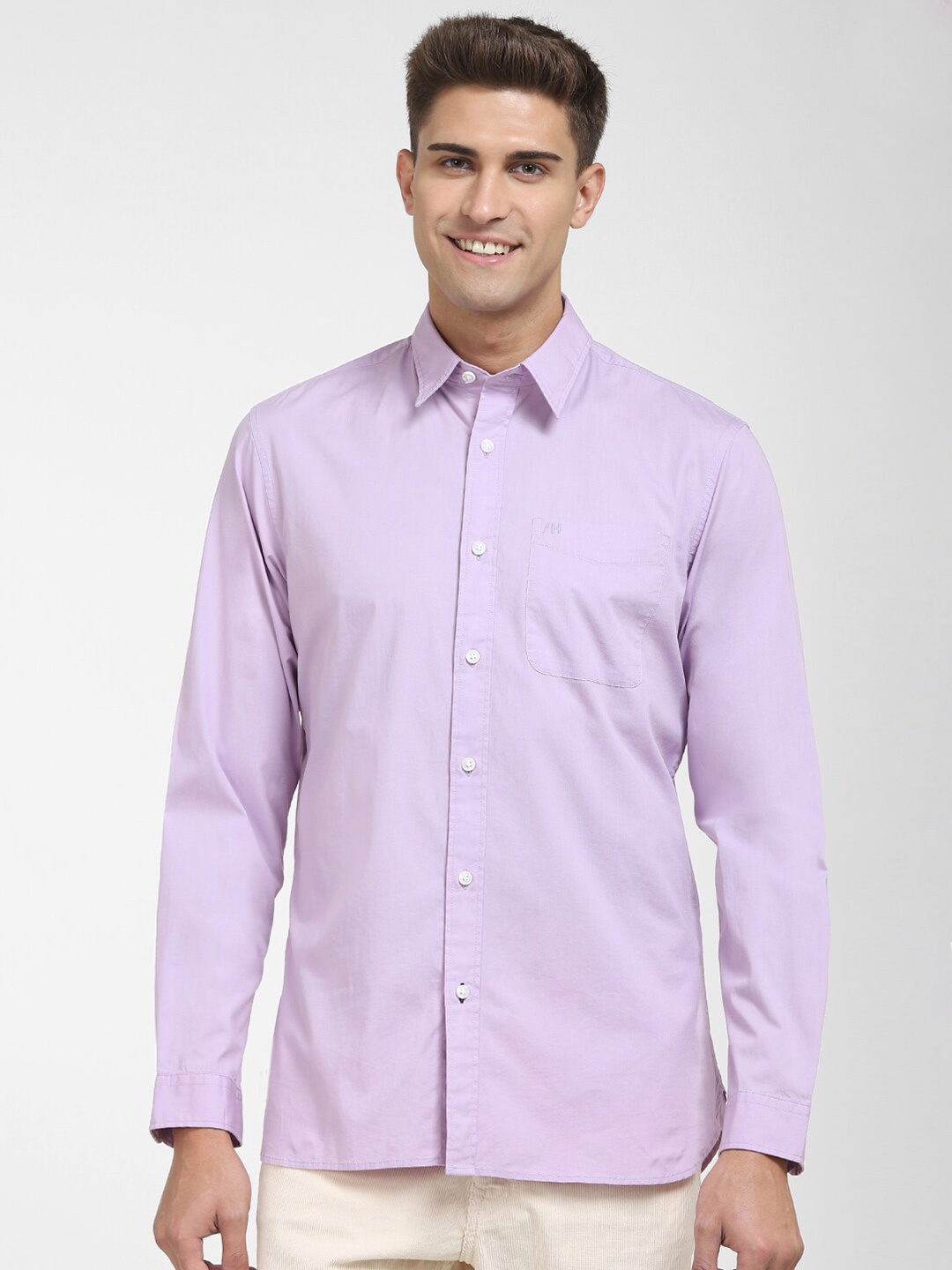 

SELECTED Men Purple Slim Fit Formal Shirt