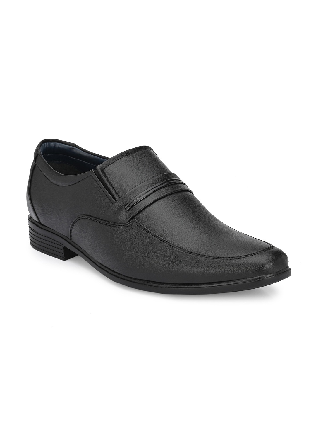 

Azzaro Black Men Black Solid Formal Shoes