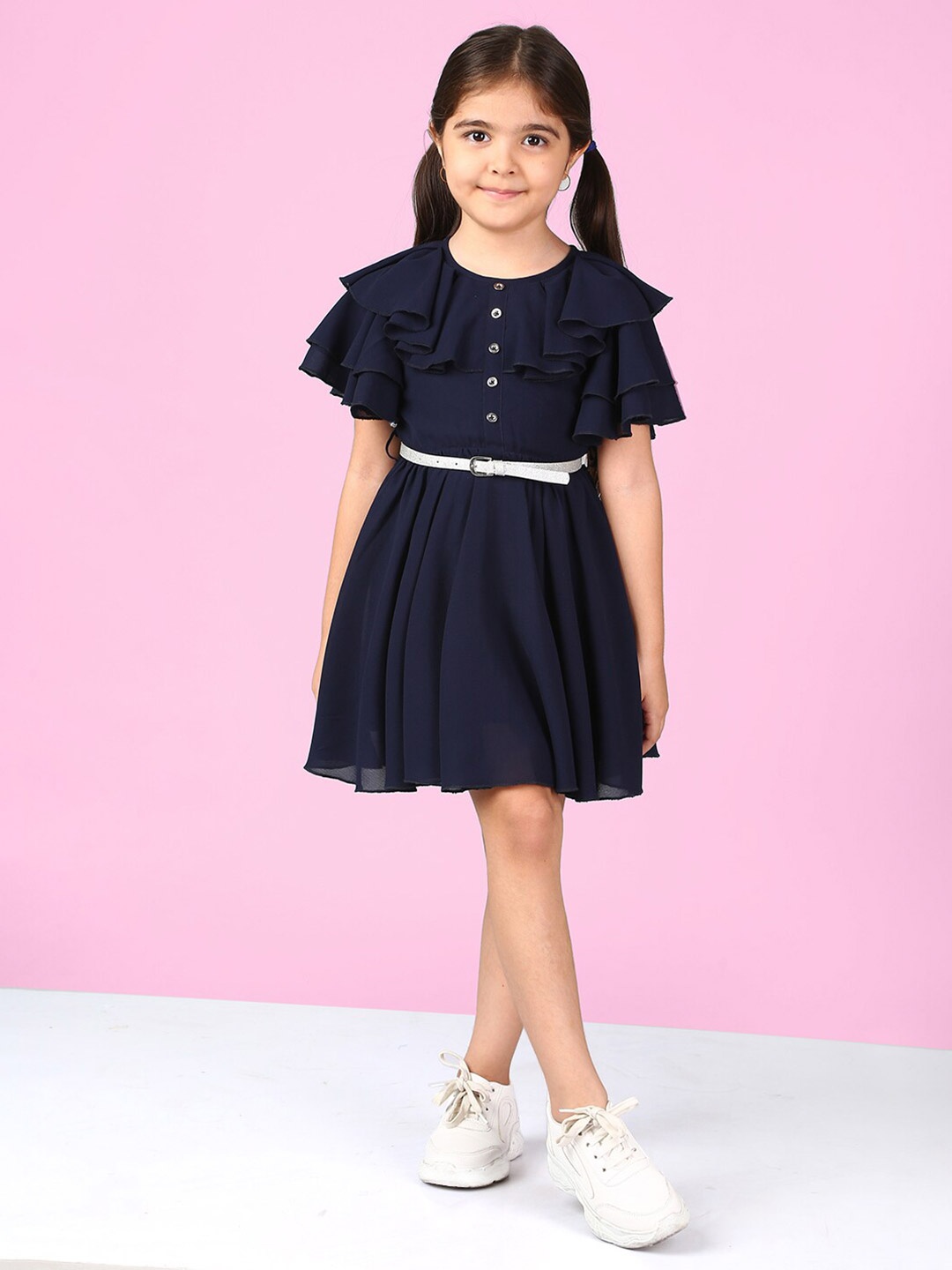 

Naughty Ninos Navy Blue Dress