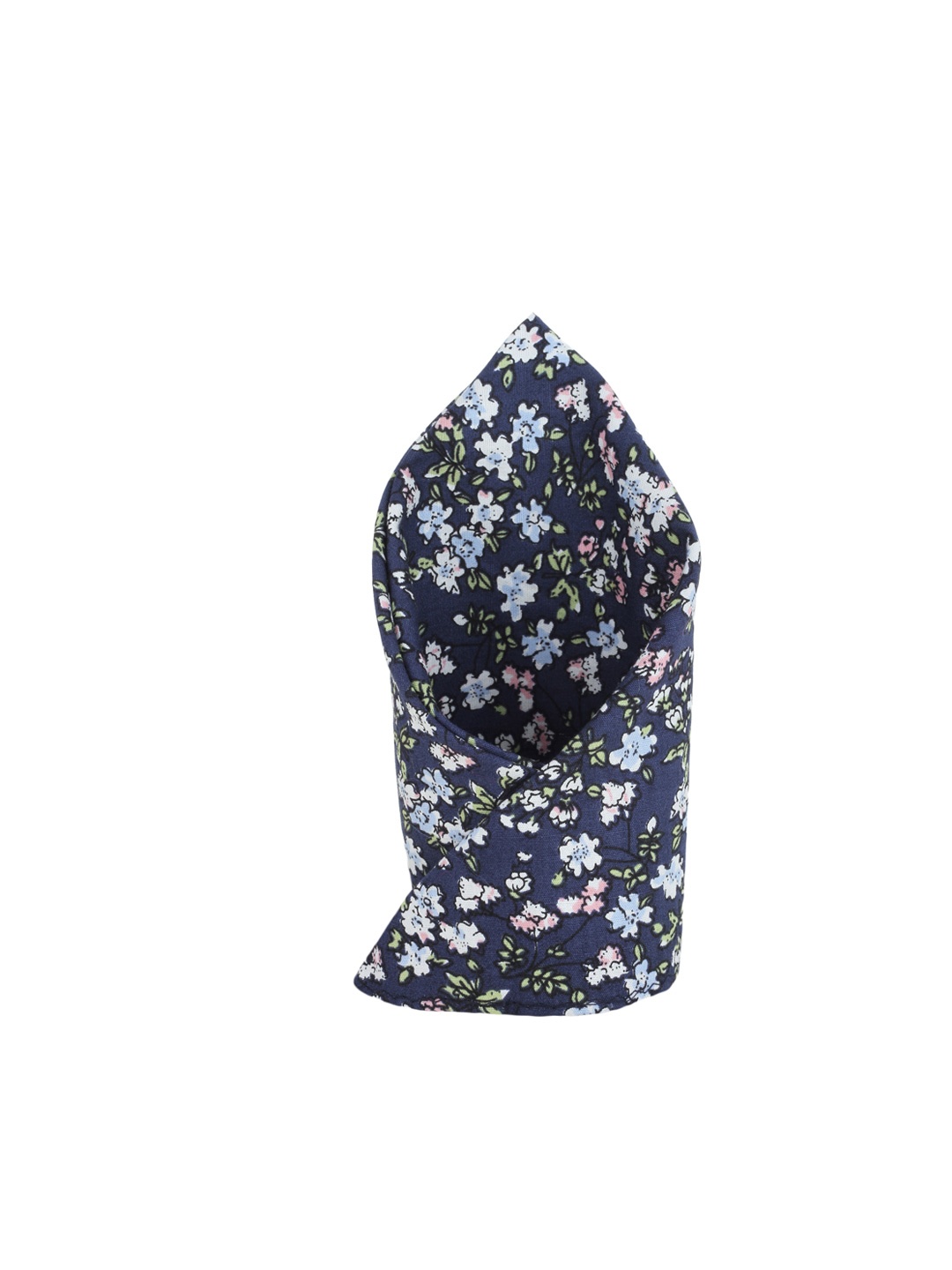 

Alvaro Castagnino Blue Floral Print Pocket Square