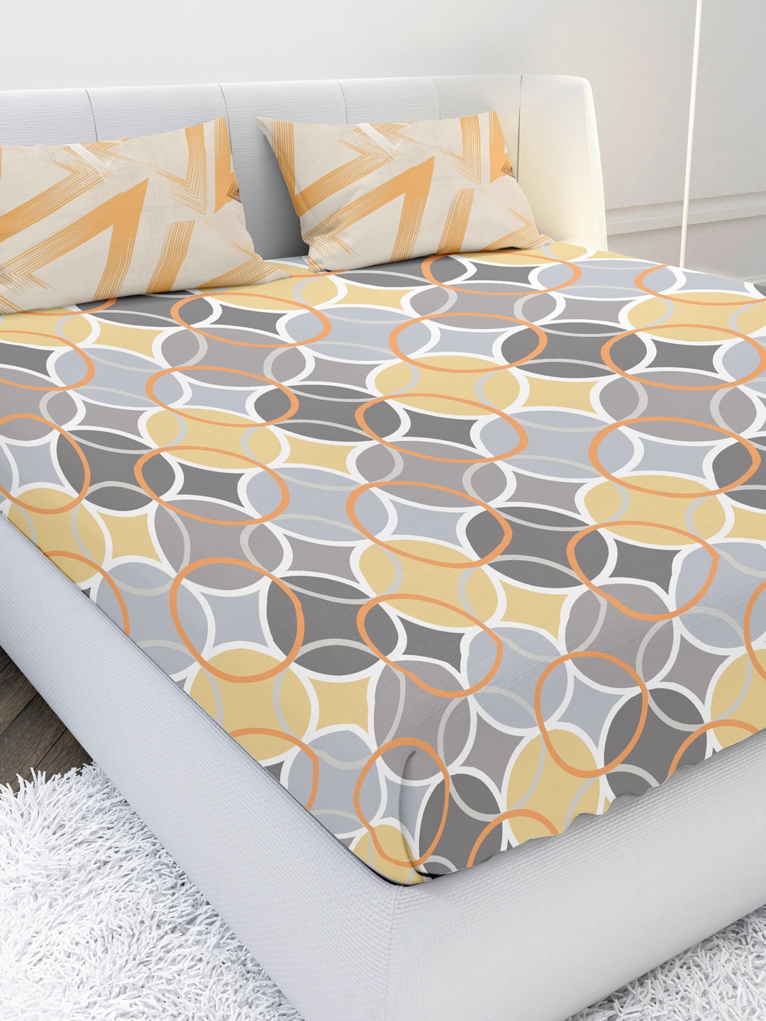 

MAYFAIR HOMES LONDON Unisex Yellow Bedsheets