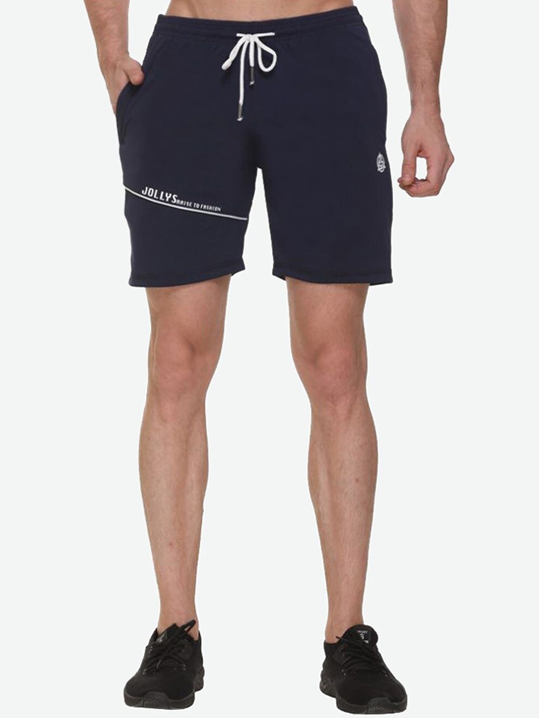 

JOLLY'S Men Navy Blue Outdoor Shorts