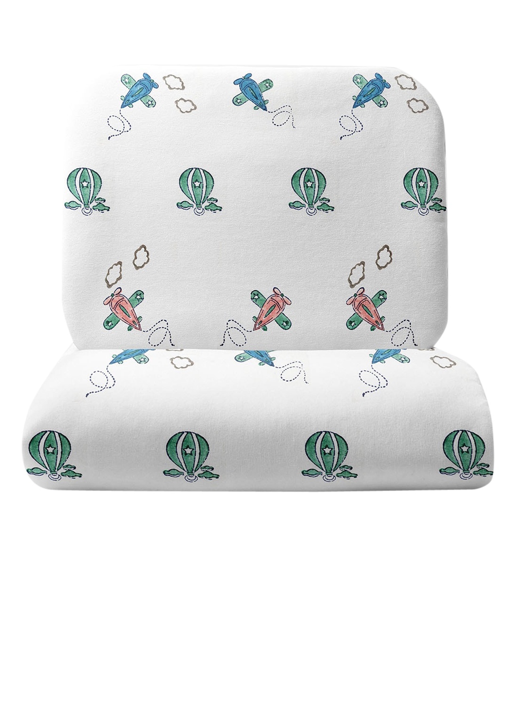 

Moms Home Unisex Kids Multi Blankets Quilts and Dohars, White