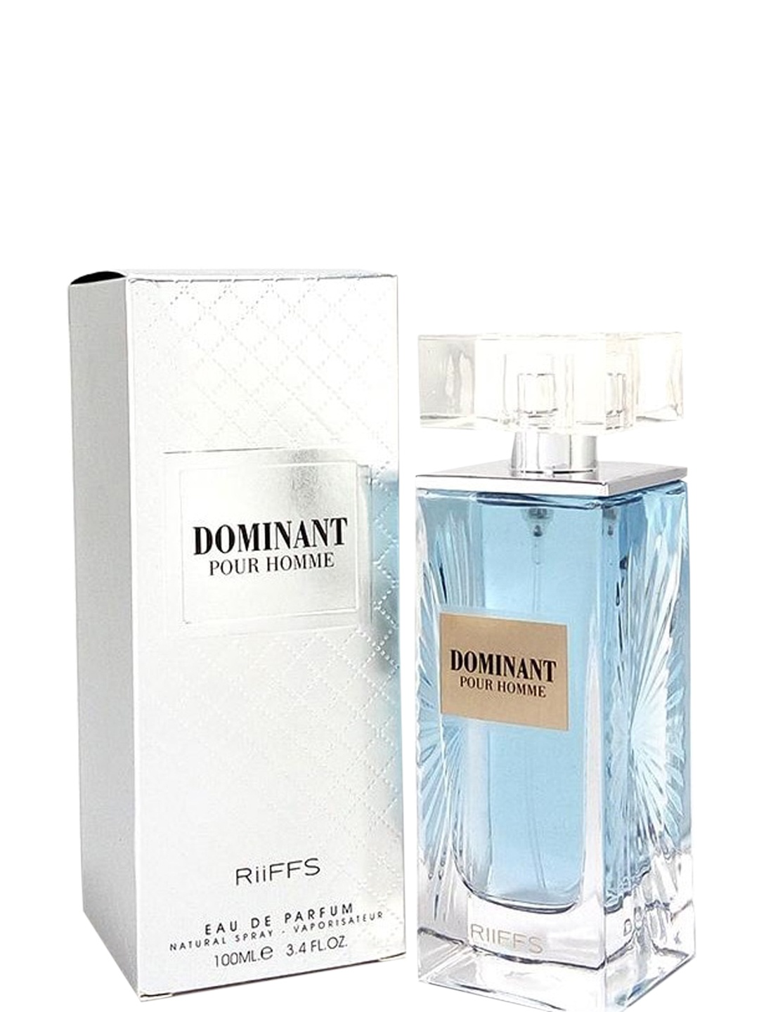 

RIIFFS Men Cruelty Free Dominant Eau De Parfum Natural Spray - 100 ml, Blue