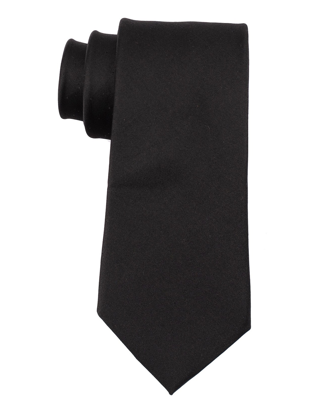 

The Tie Hub Men Black Skinny Tie