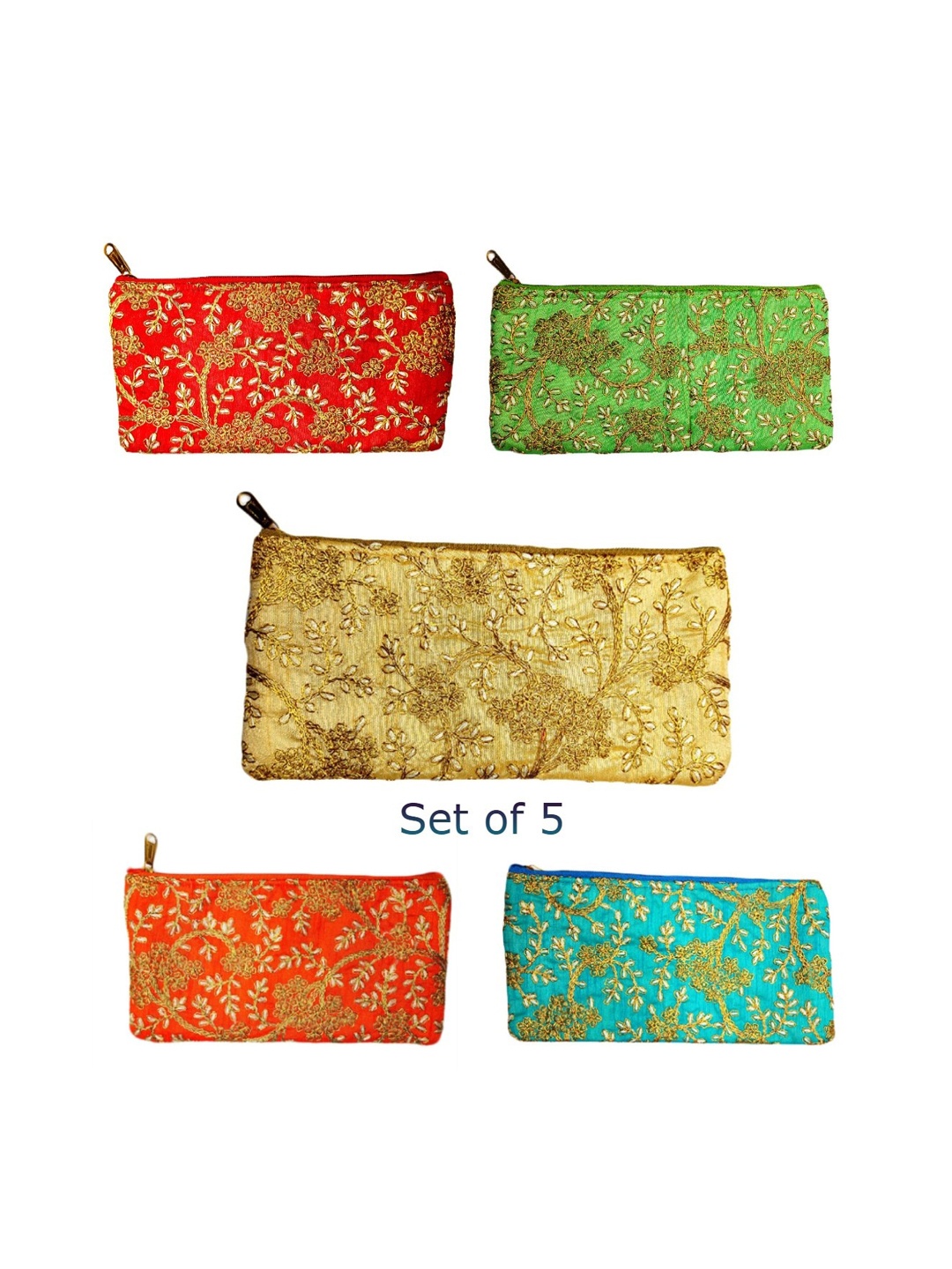 

CRAYTON Women Multi Clutches, Red