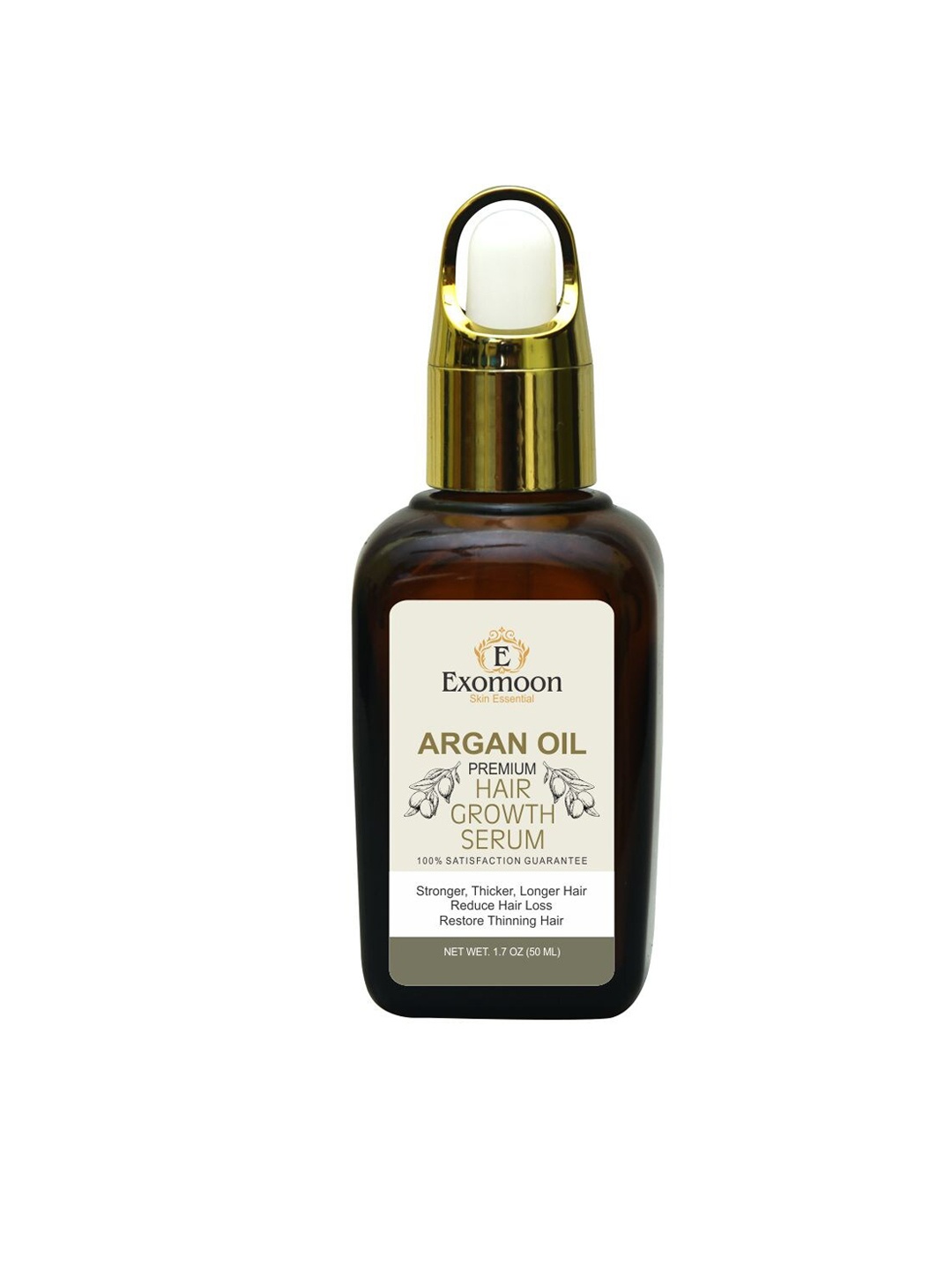 

Exomoon Argan Oil Hair Growth Serum 50ml, Black