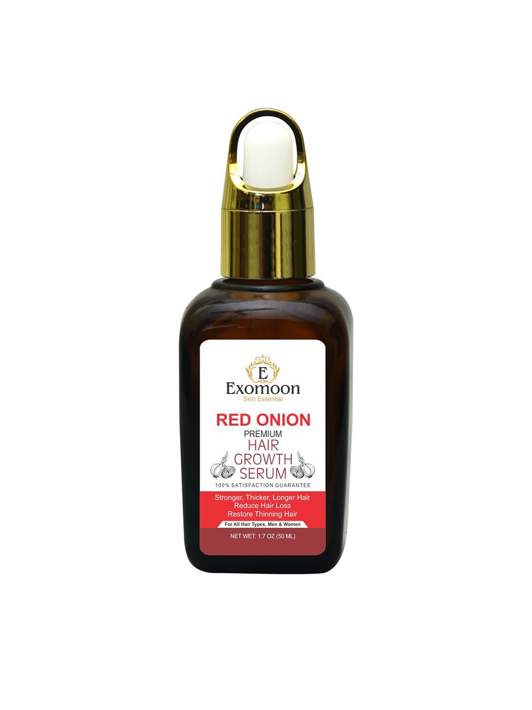 

Exomoon Black Onion Hair Serum For Longer, Thicked Hair-50 ml