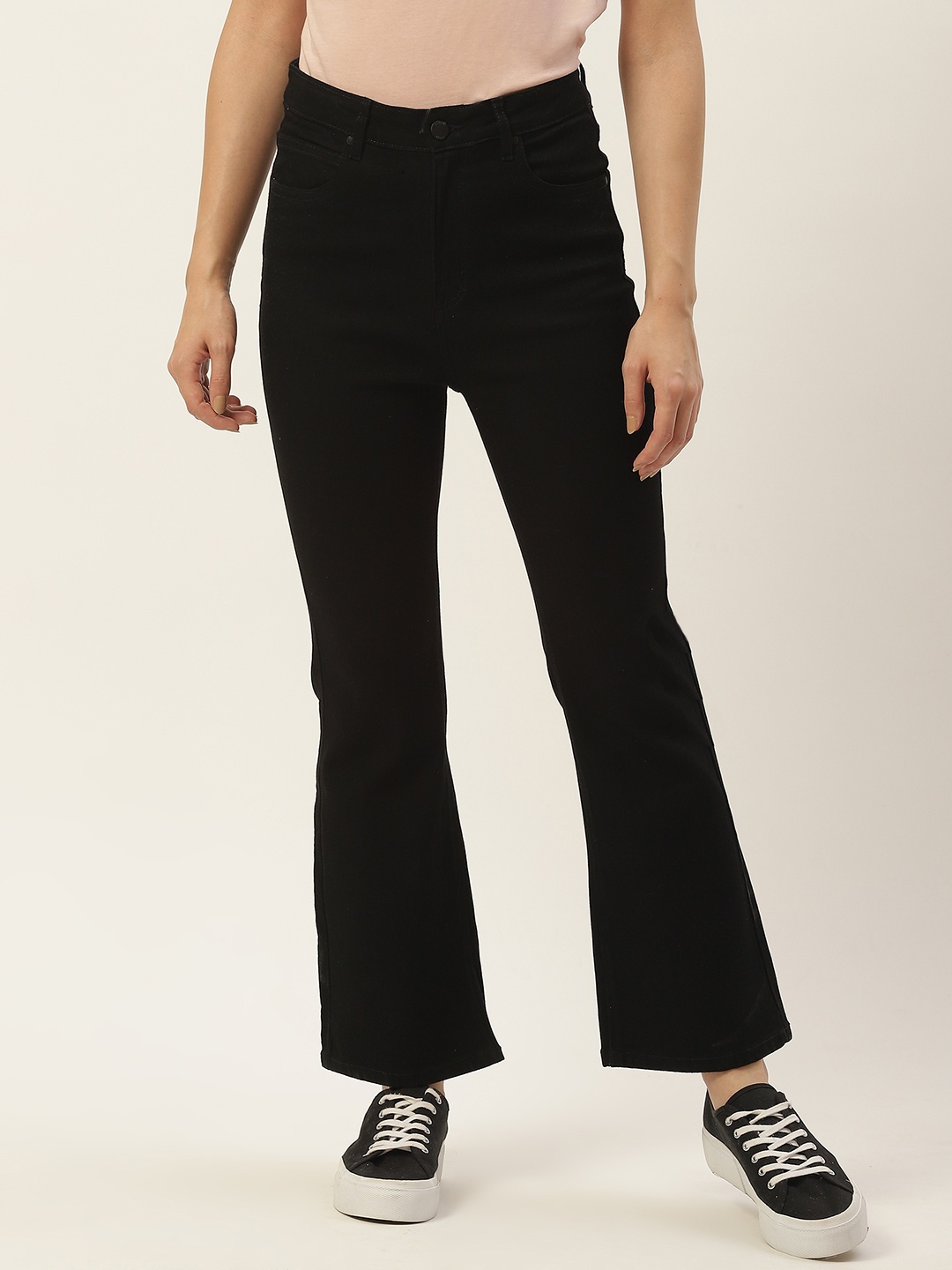 

Madame Women Black Stretchable Jeans