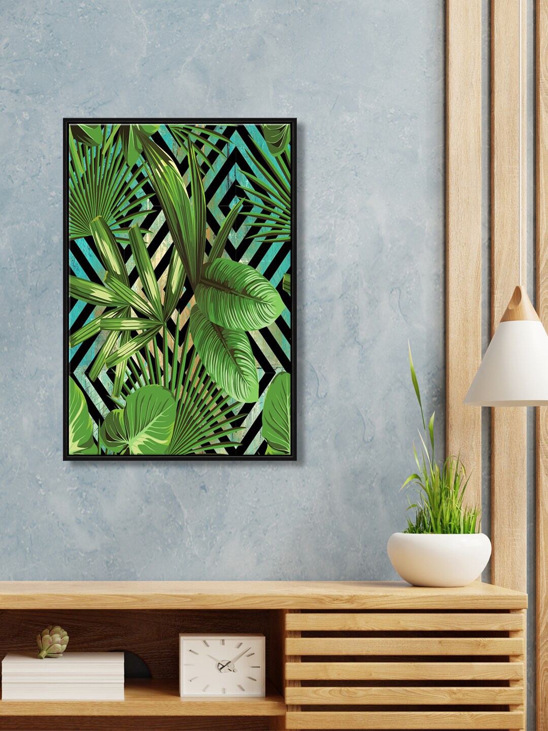 

999Store Green Floral & Botanical Painting Wall Art