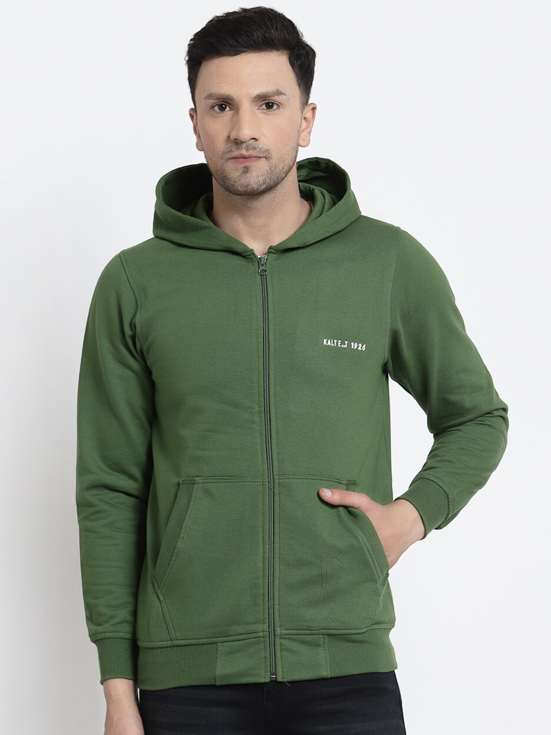 

Kalt Men Green Sweatshirt