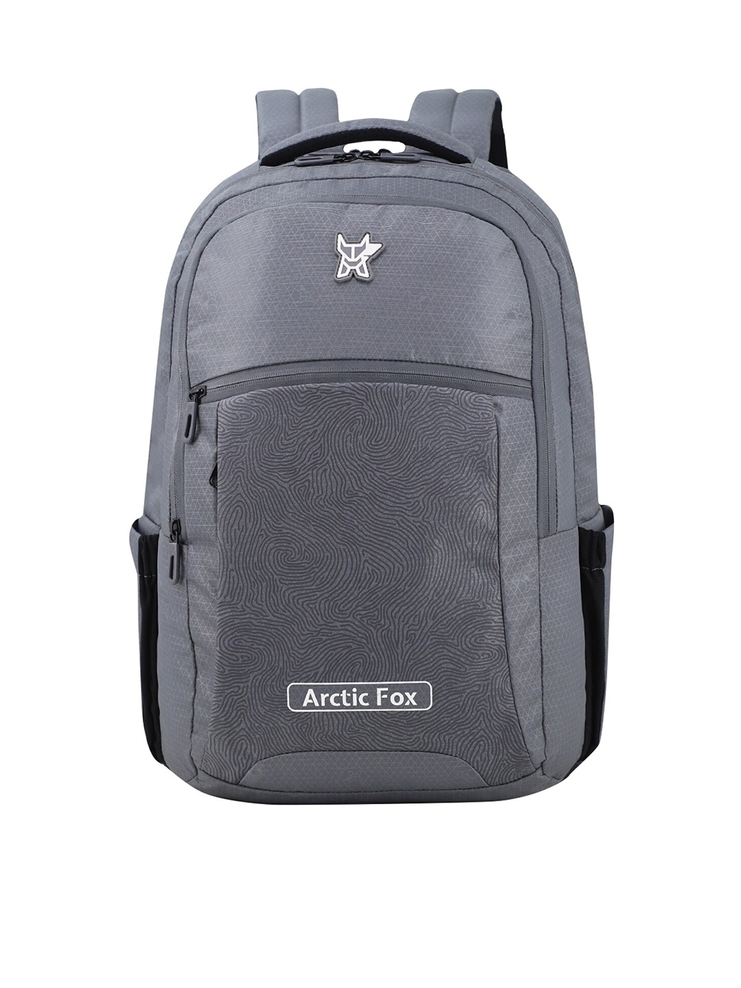 

Arctic Fox Unisex Grey & Black Laptop Bag