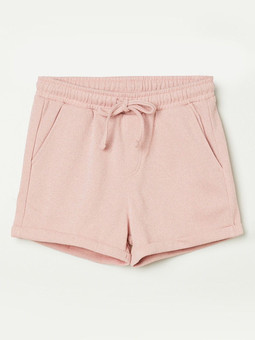 

Fame Forever by Lifestyle Girls Peach-Coloured Shorts