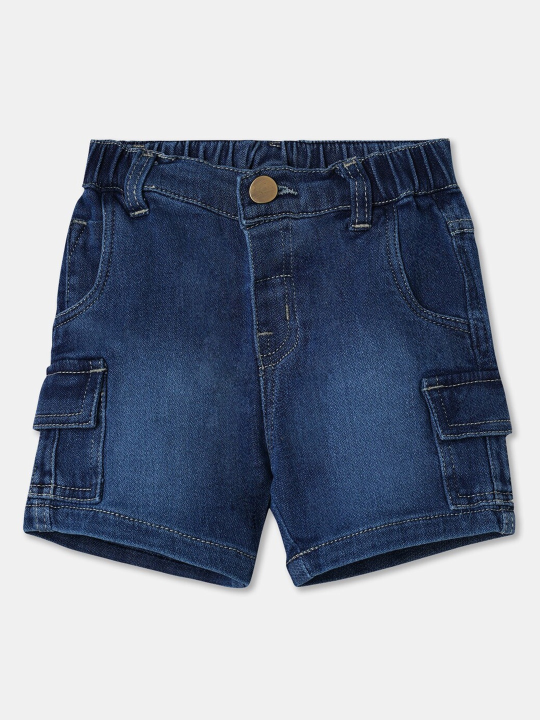

R&B Boys Blue Washed Denim Shorts