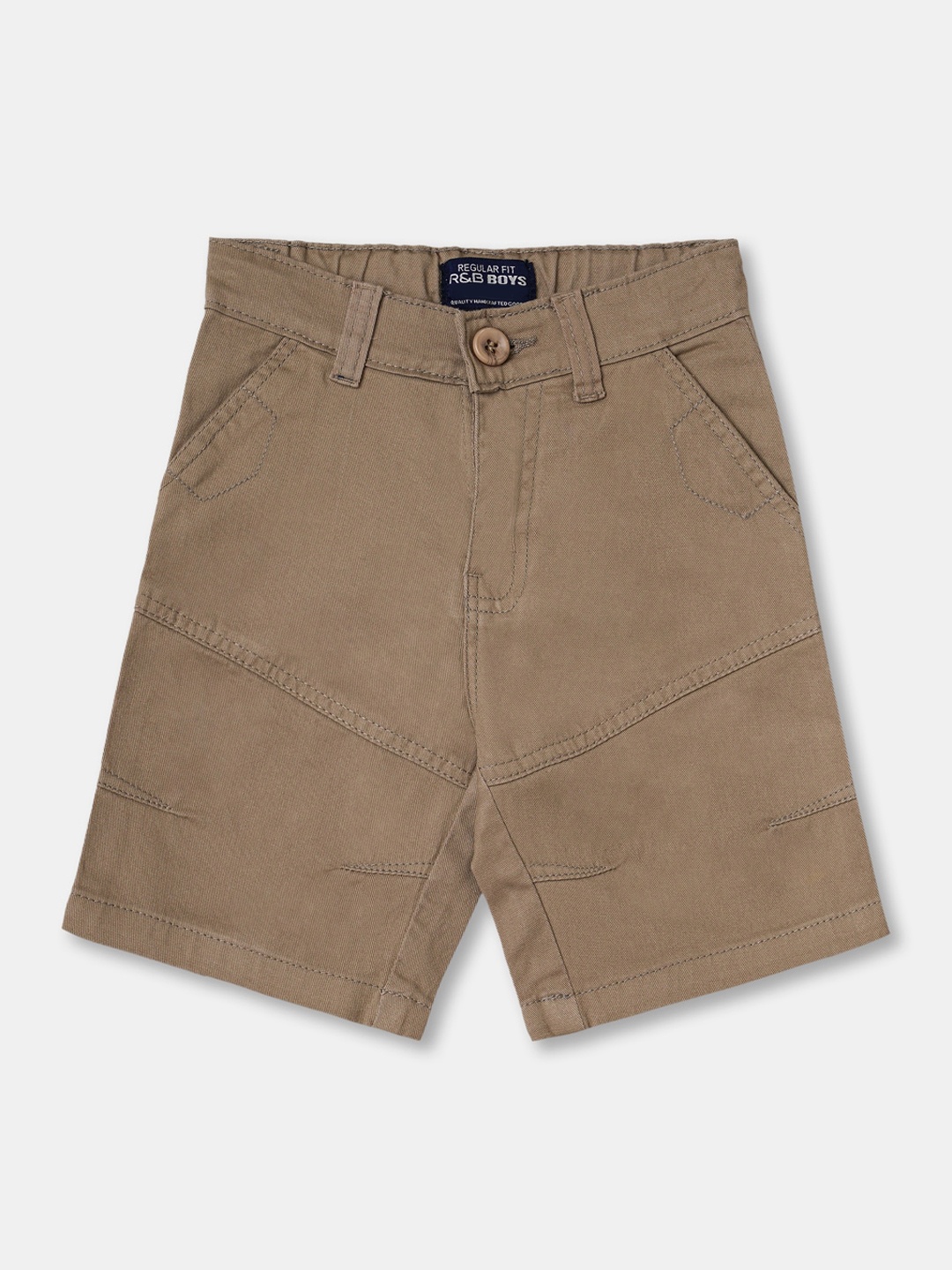 

R&B Boys Beige Shorts