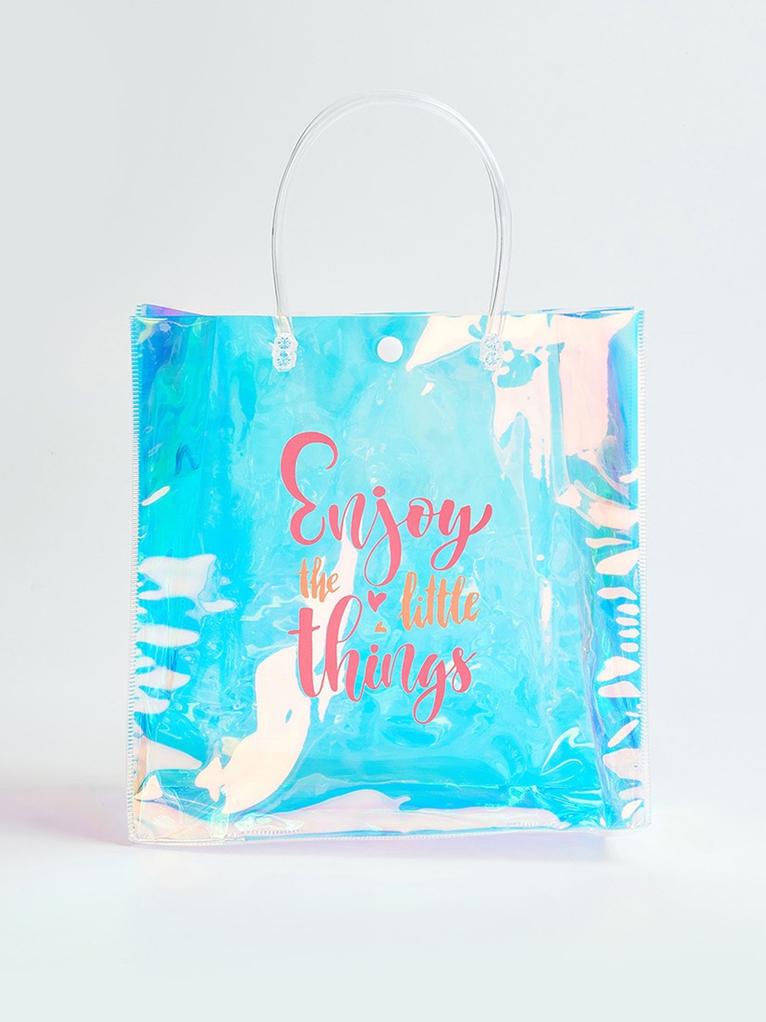 

Ginger by Lifestyle Multicoloured Printed Oversized Shopper Tote Bag with Fringed, Multi