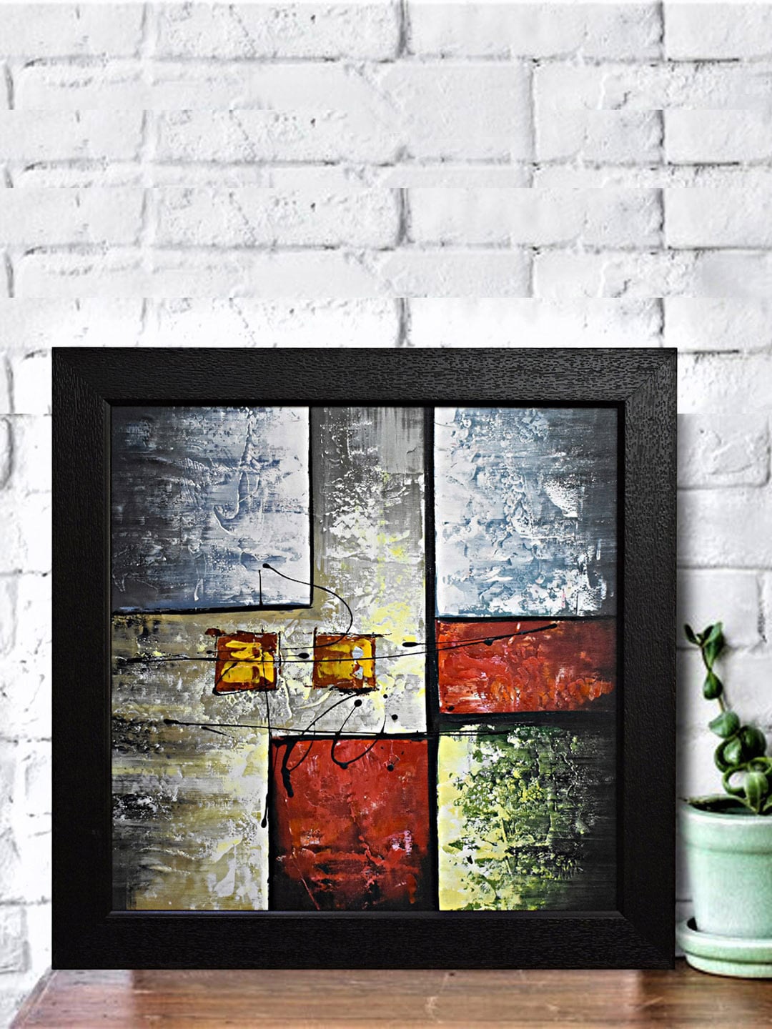 

Gallery99 Multi-Colored Abstract Canvas Painting Wall Art