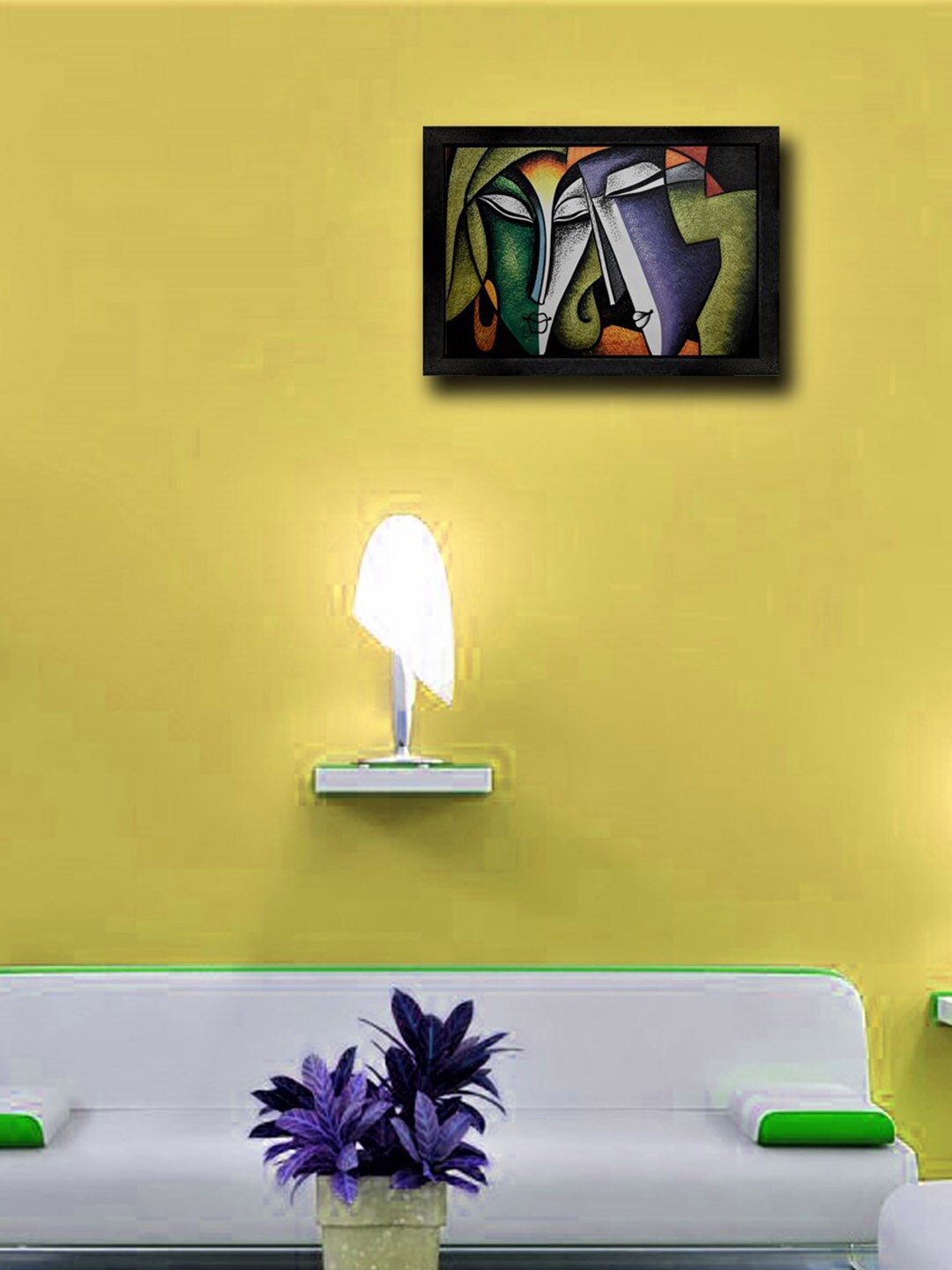 

Gallery99 Green Canvas Painting Frame Wall Art