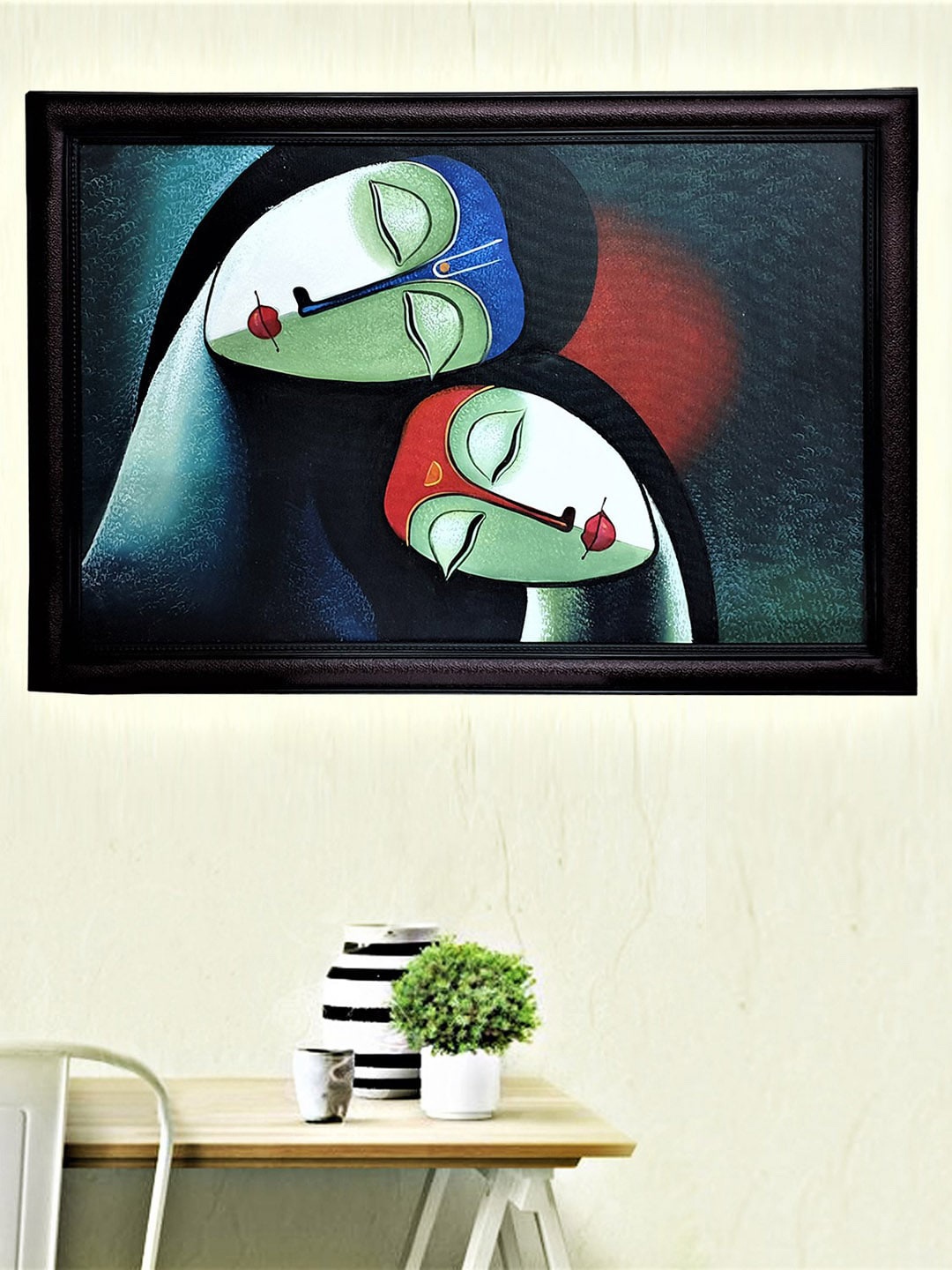 

Gallery99 Black Canvas Painting Frame Wall Art