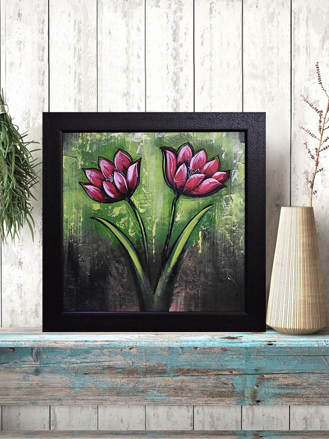 

Gallery99 Green Floral Painting Wall Art