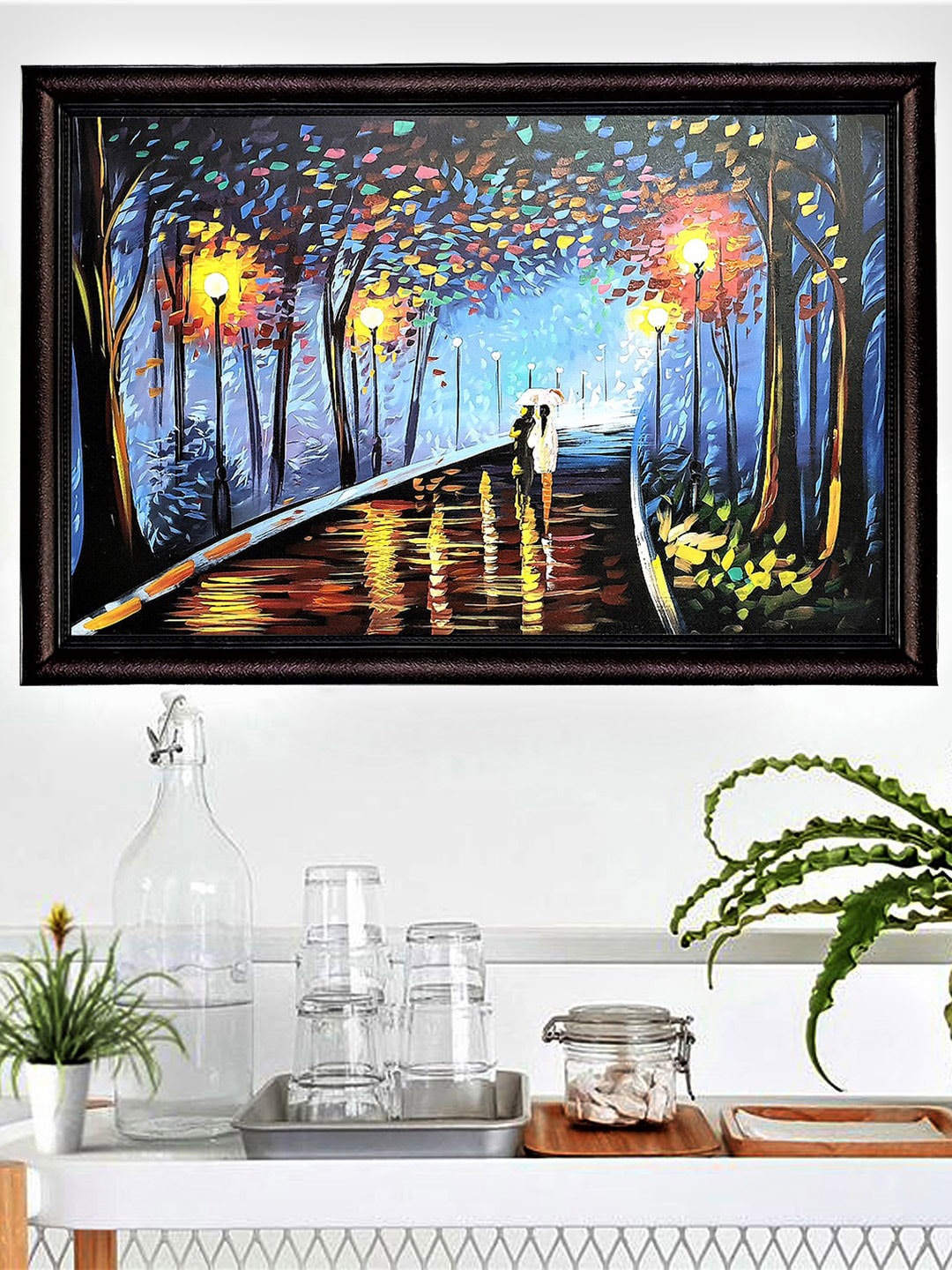 

Gallery99 Blue & Yellow Handmade Dream Of Nature Wall Art