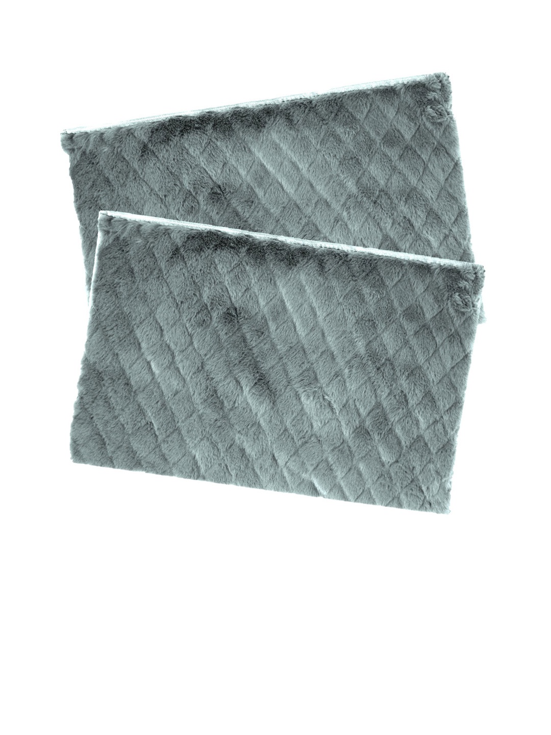 

LUXEHOME INTERNATIONAL Set Of 2 Green Solid 1000 GSM Bath Rugs