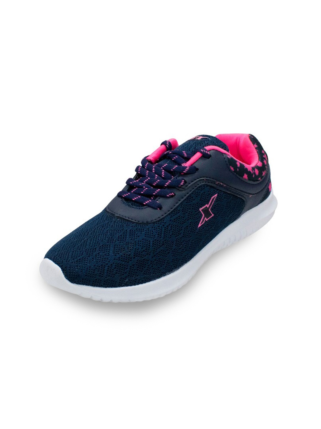 

Sparx Women Navy Blue Textile Running Non-Marking Shoes