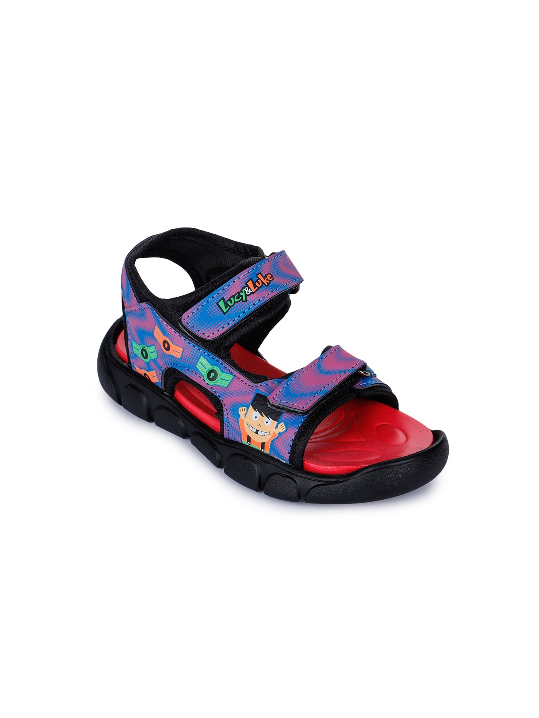 

Liberty Unisex Kids Purple Striped Sneakers