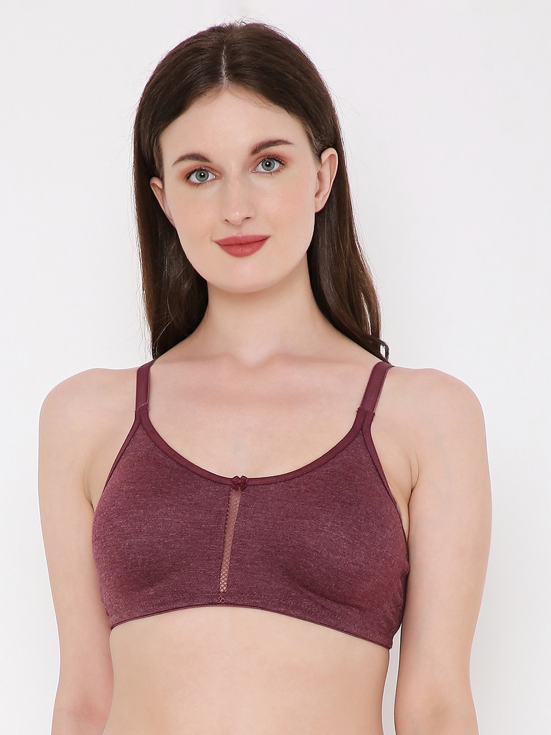 

Berrys Intimatess Women Burgundy Bra