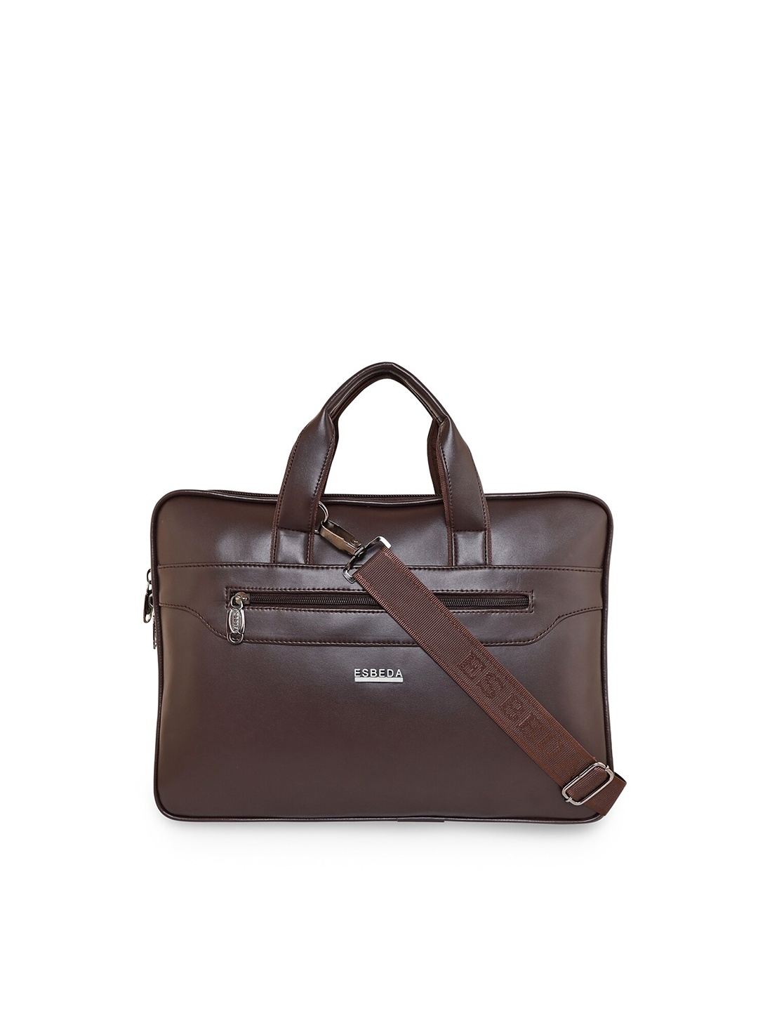 

ESBEDA Unisex Brown PU Laptop Bag