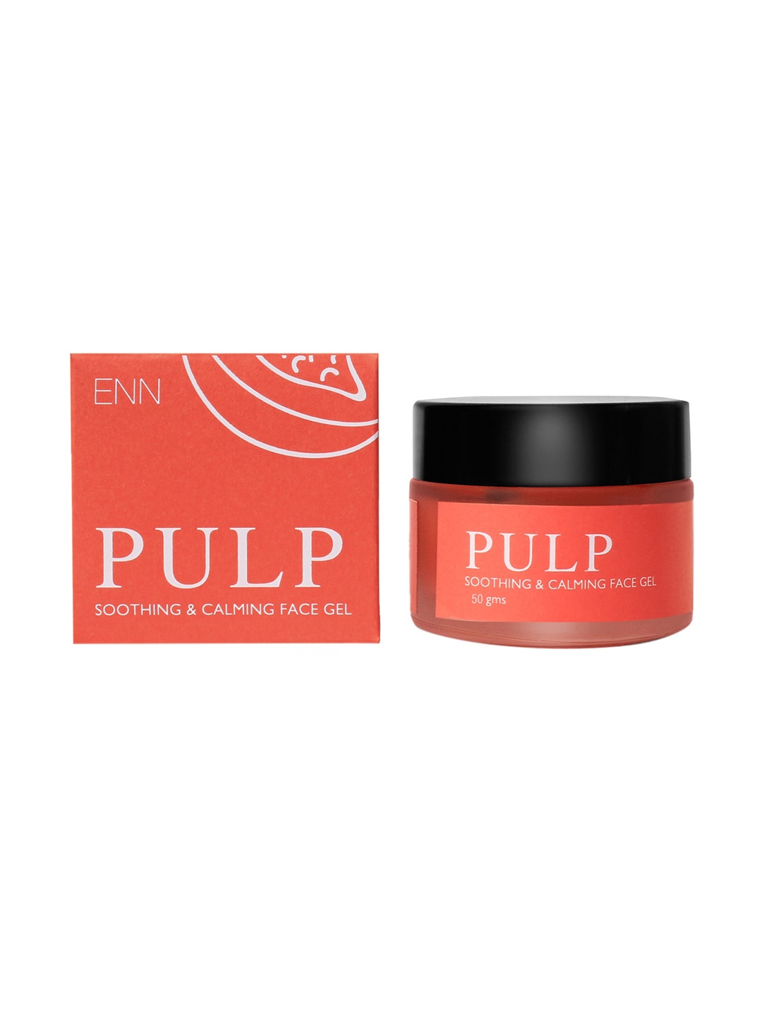 

ENN Pulp Soothing & Calming Face Gel with Aloe Vera & Papaya Extract - 50 g, Orange