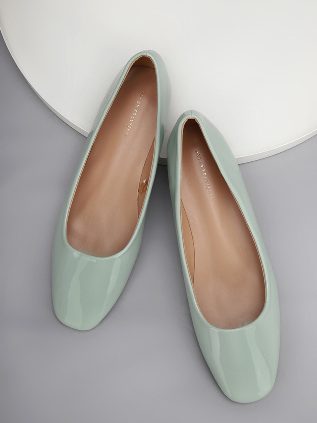 

Allen Solly Woman Women Green Ballerinas with Laser Cuts Flats