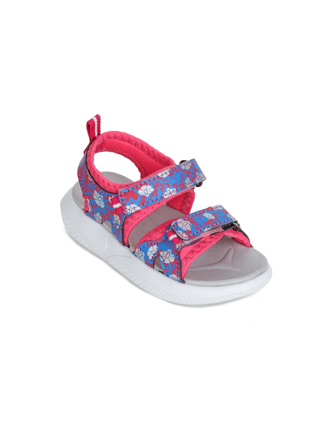 

Liberty Unisex Kids Pink Colourblocked Sneakers
