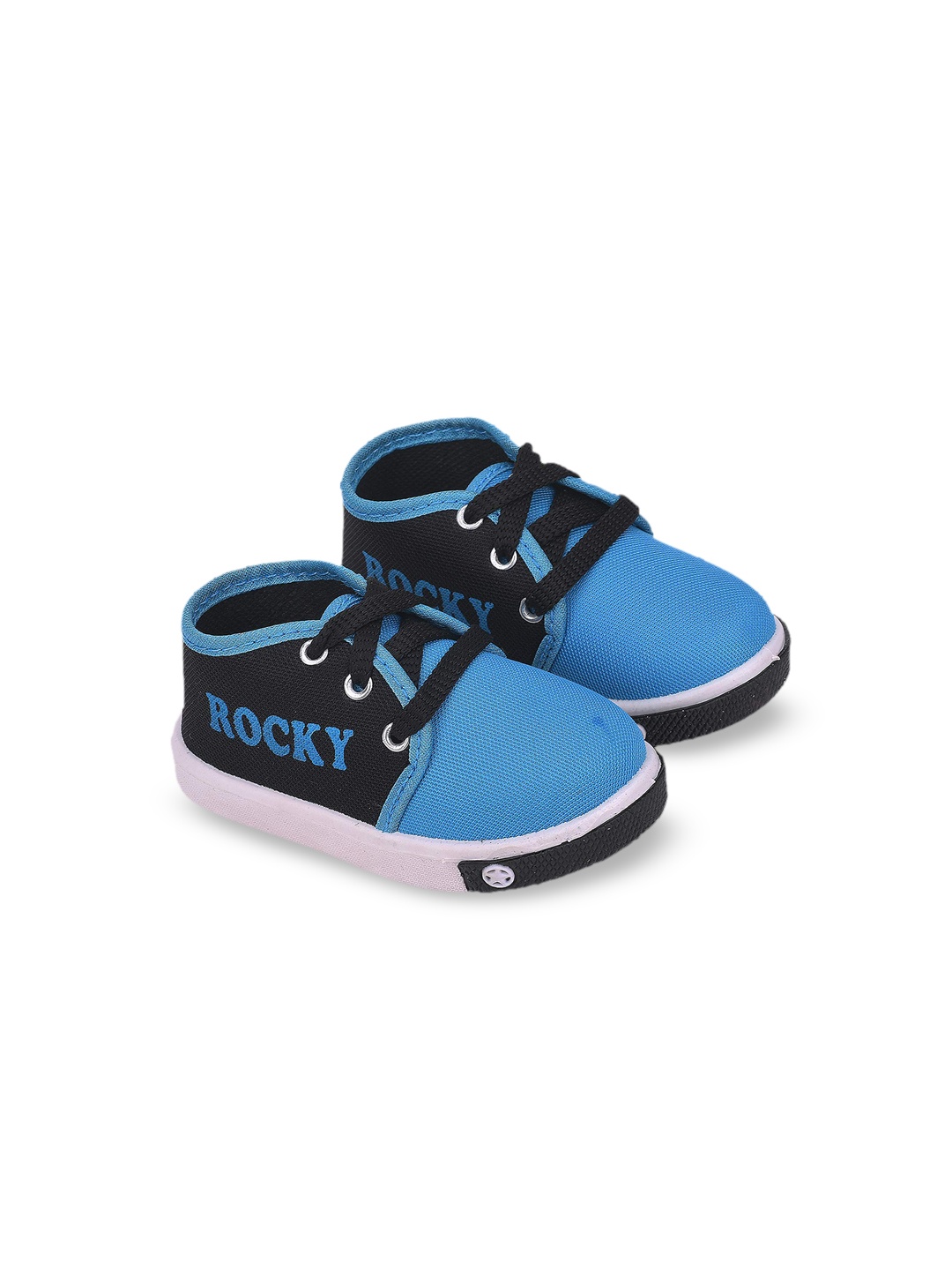 

Smartots Unisex Kids Blue Printed Sneakers