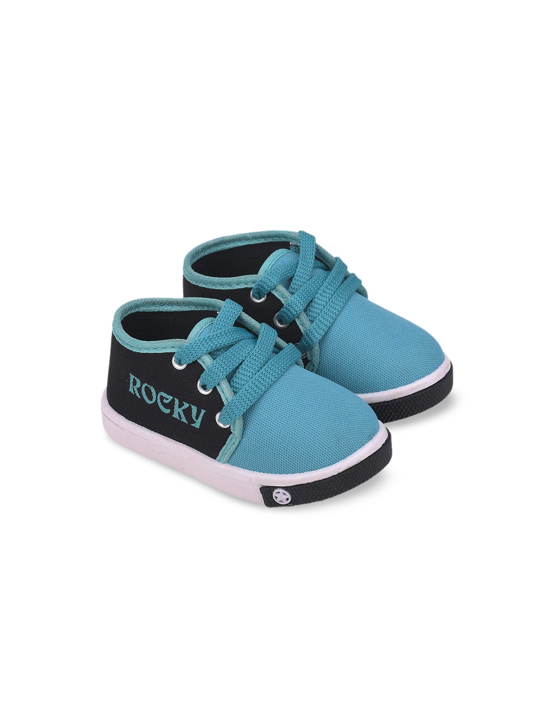 

Smartots Unisex Kids Sea Green Printed Slip-On Sneakers
