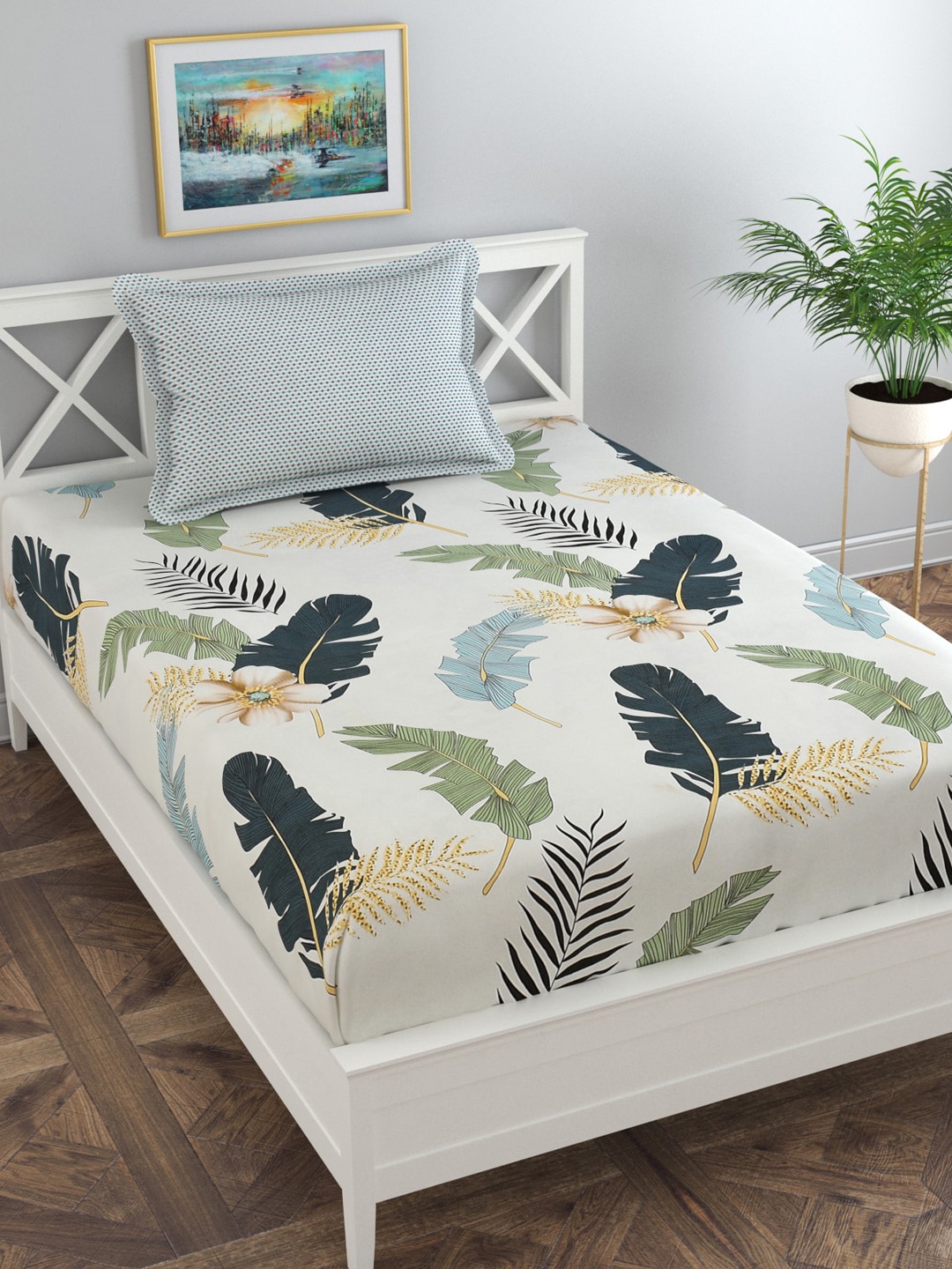 

Florida Unisex Off White Bedsheets
