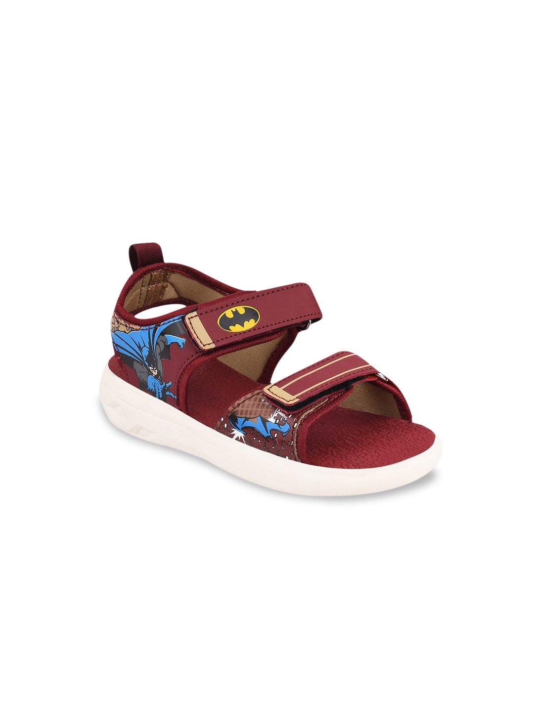 

Campus Kids Rust-Colored Batman Printed Sports Sandals