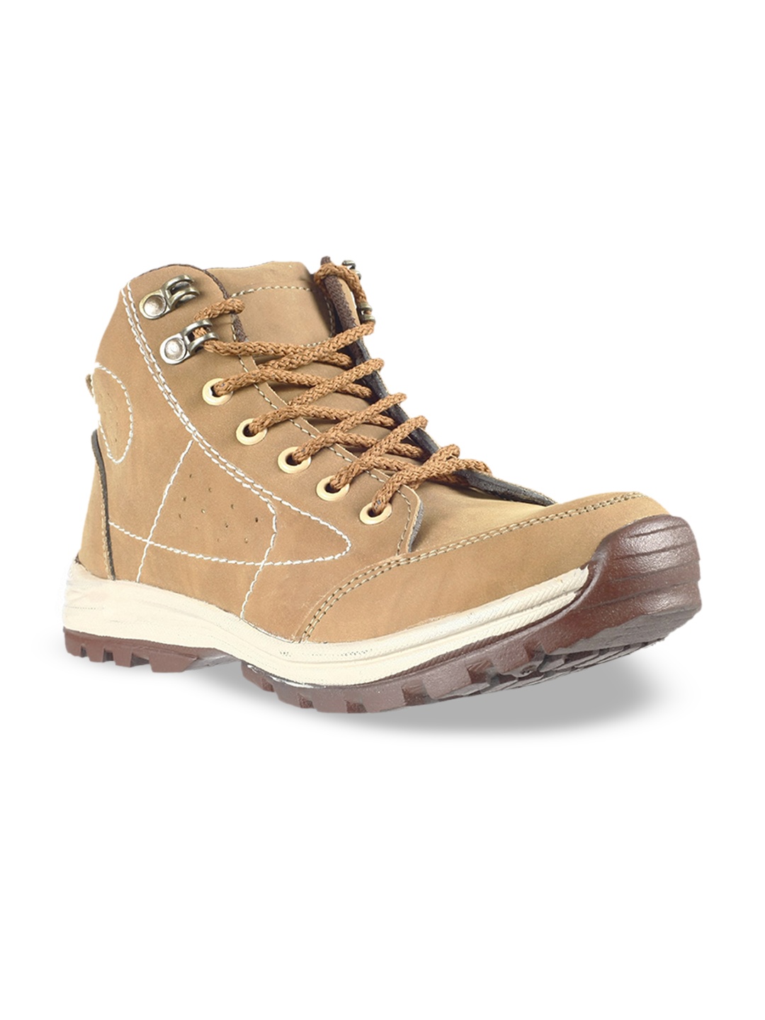 

Khadims Boys Tan Brown Textured Boots